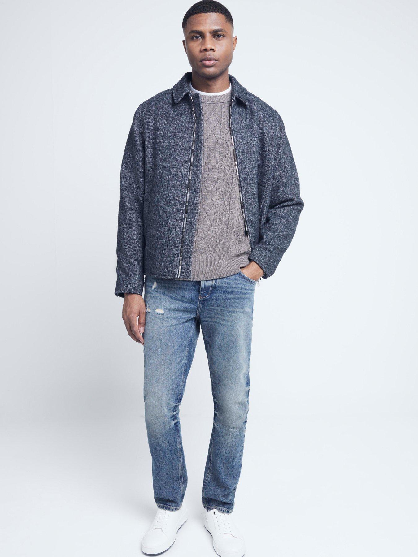 river-island-river-island-long-sleeve-midweight-cable-knitted-jumperback