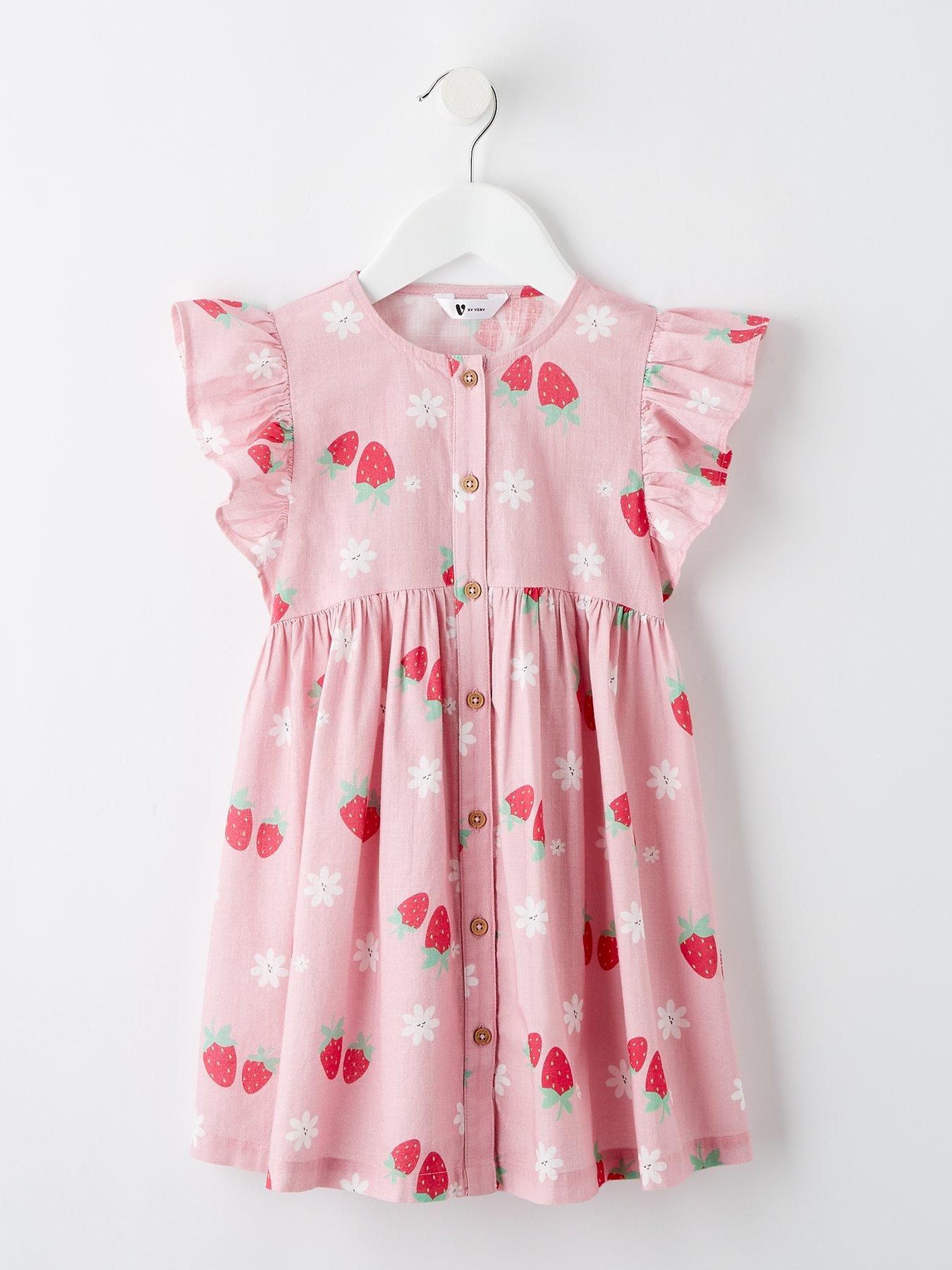 mini-v-by-very-girls-cotton-strawberry-button-through-dress