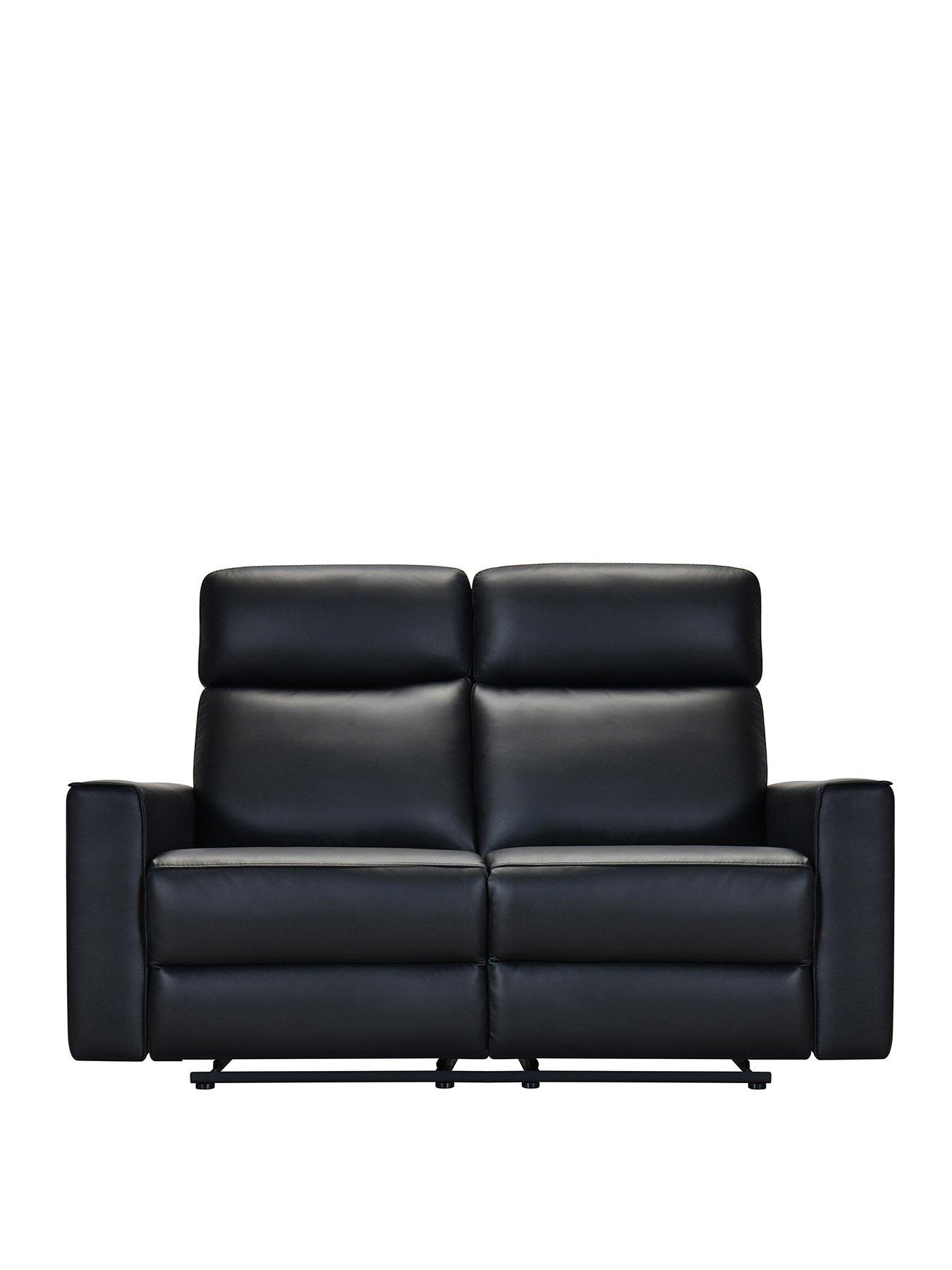 very-home-luna-leather-2-seater-manual-reclining-sofa