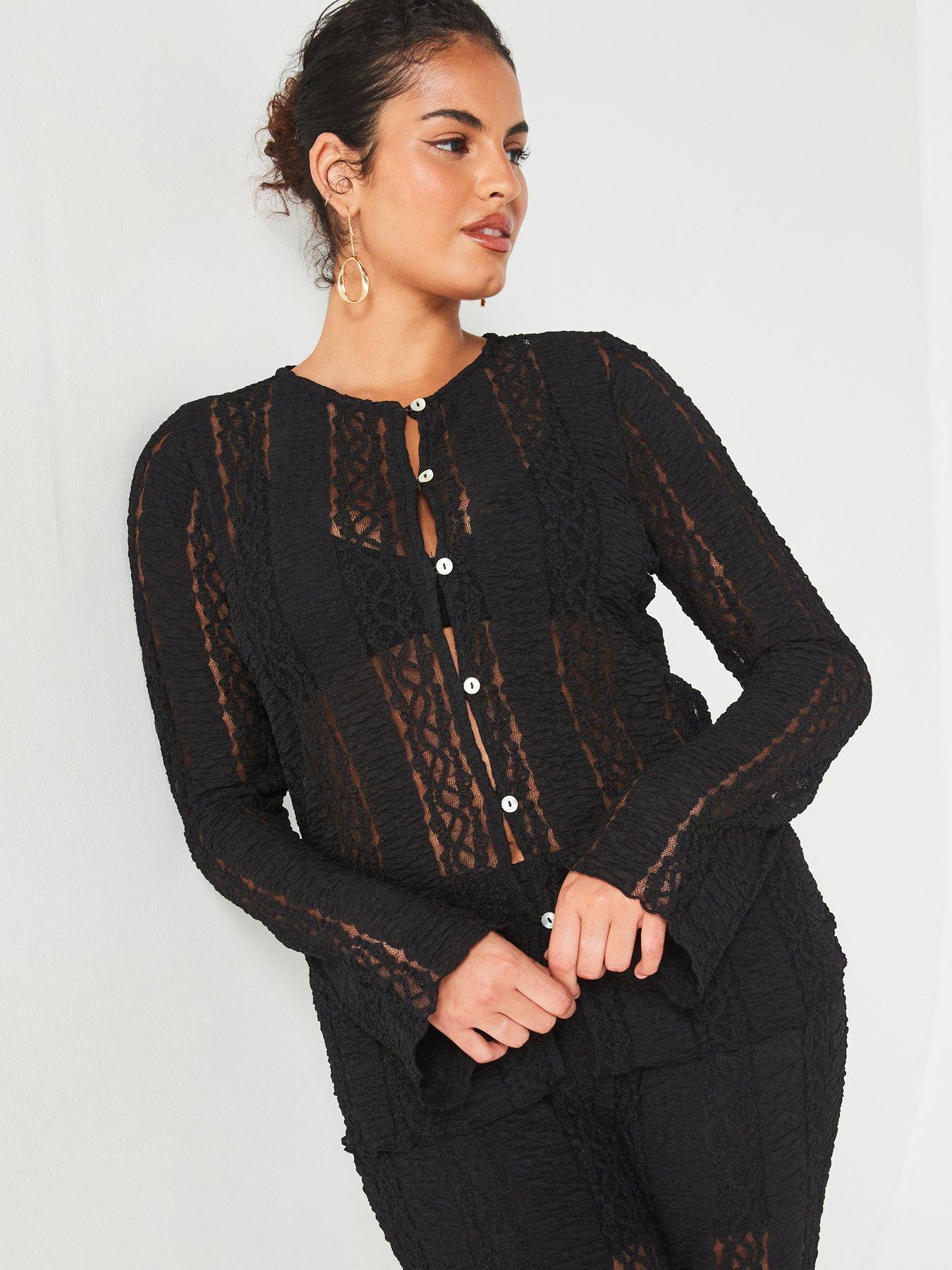 v-by-very-curve-lace-stretch-button-through-cardigan-top-black