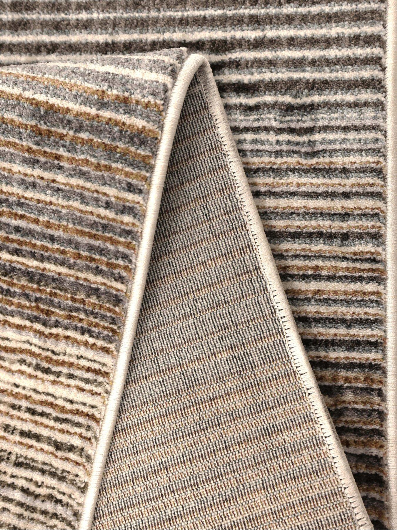 Image 4 of 4 of The Very Collection Aspre Lines Rug - Multi