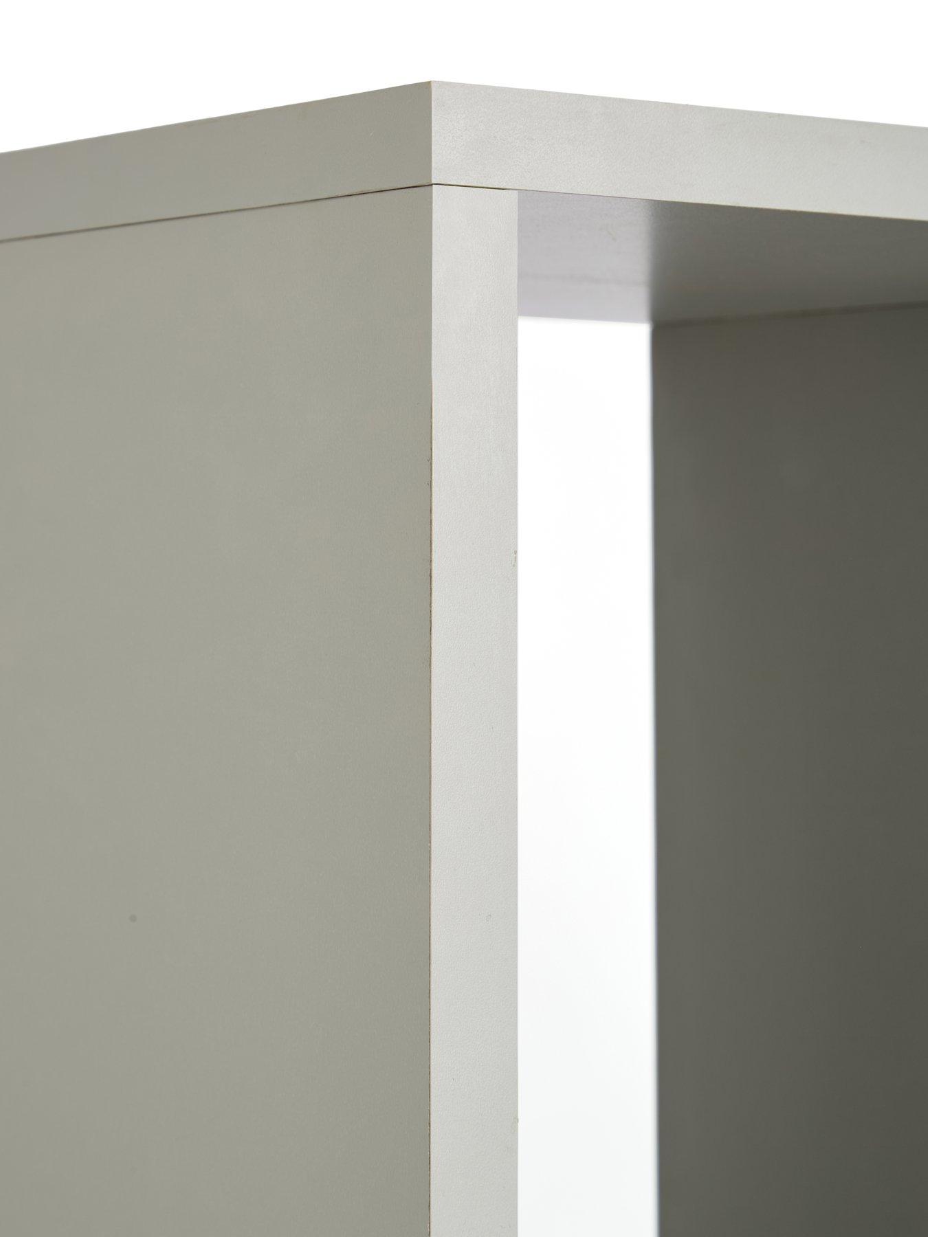 Image 4 of 6 of Very Home Metro 4 Square Shelf Unit - Grey -&nbsp;FSC&reg; Certified