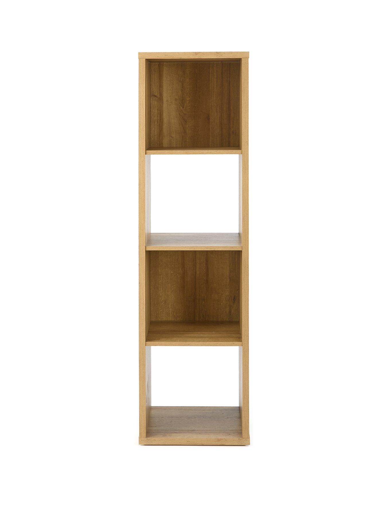 Image 2 of 6 of The Very Collection Metro 4 Shelf Unit - Oak&nbsp;- FSC&reg; Certified