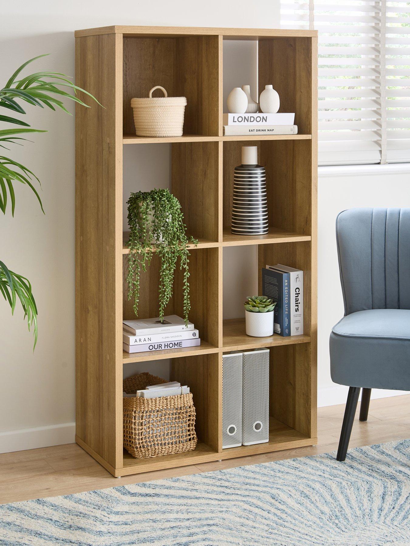 Image 1 of 6 of Very Home Metro 8 Shelf Unit -&nbsp;Oak&nbsp;- FSC&reg; Certified