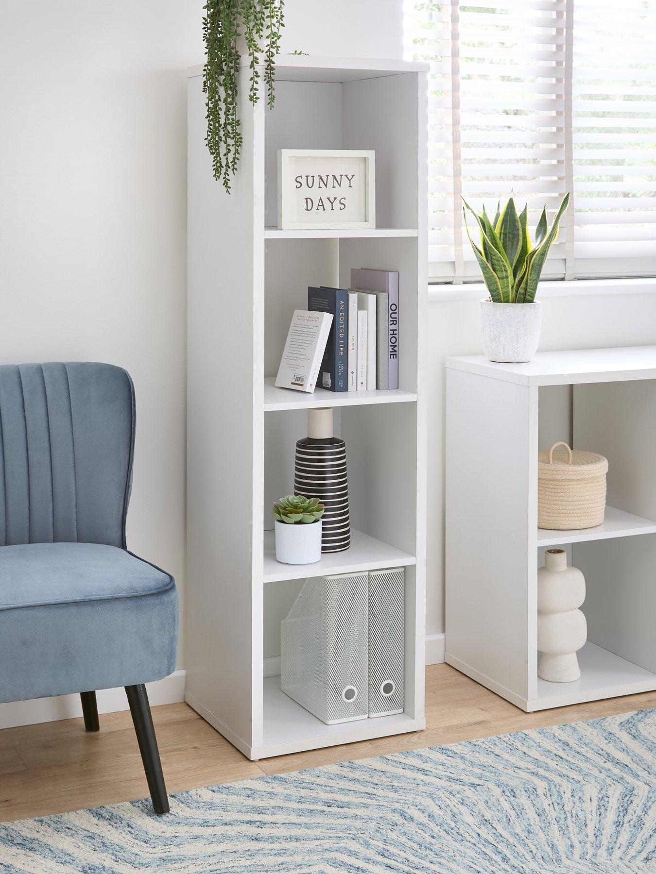 Very Home Metro 4 Shelf Unit - White - FSC® Certified