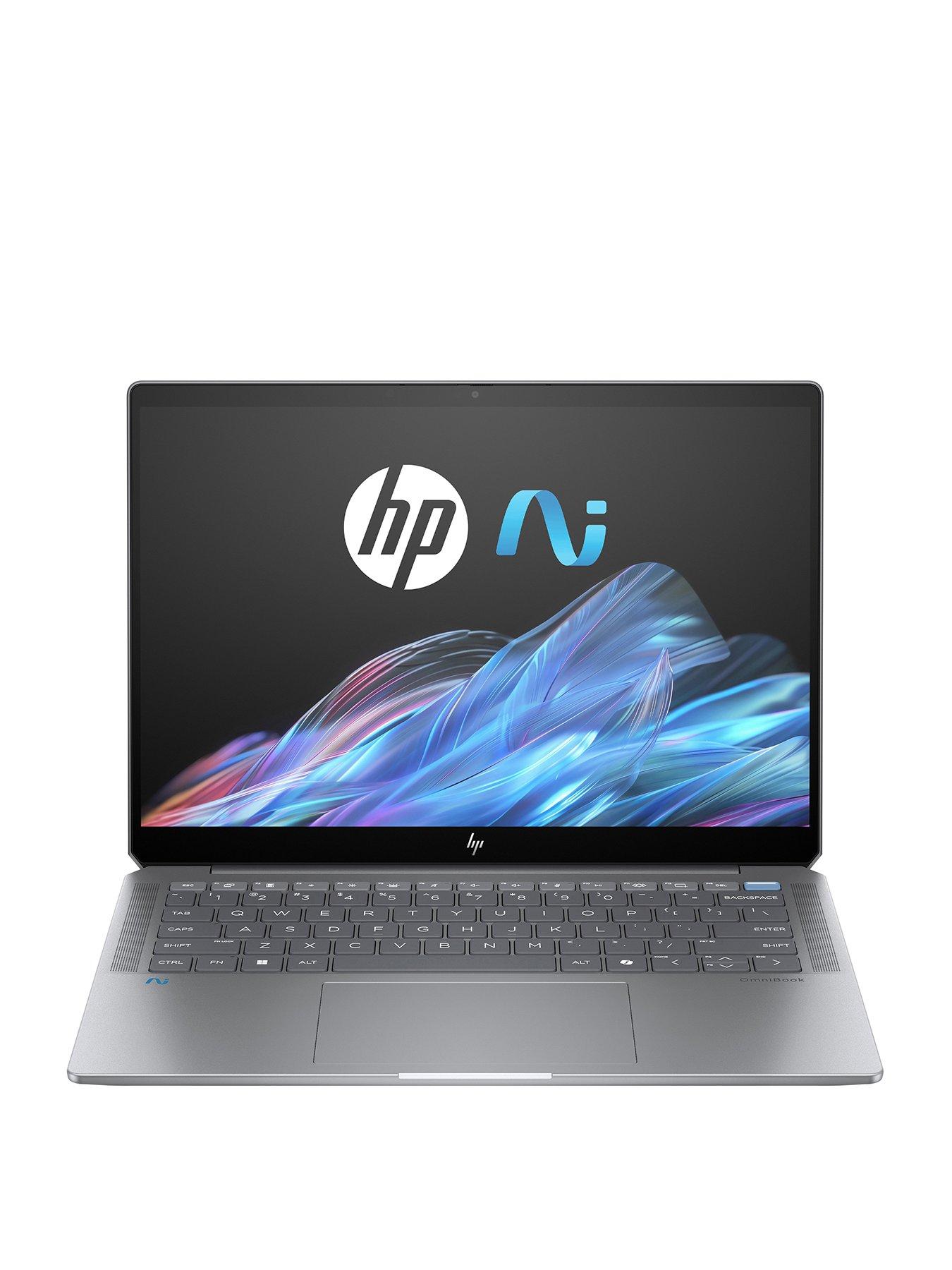 Image 2 of 8 of HP OmniBook Ultra - 14-fd0001na - 14in 2.2K Touchscreen - AMD Ryzen AI 9 - 16GB RAM - 1TB SSD - Silver
