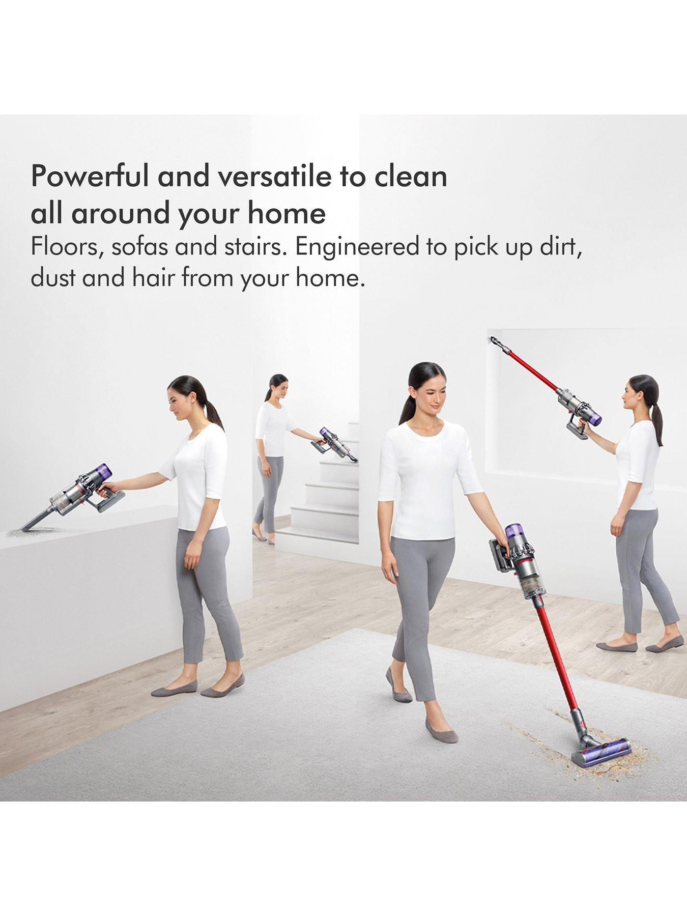 Image 4 of 6 of Dyson V11 Extra Cordless Vacuum Cleaner - Iron &amp; Red