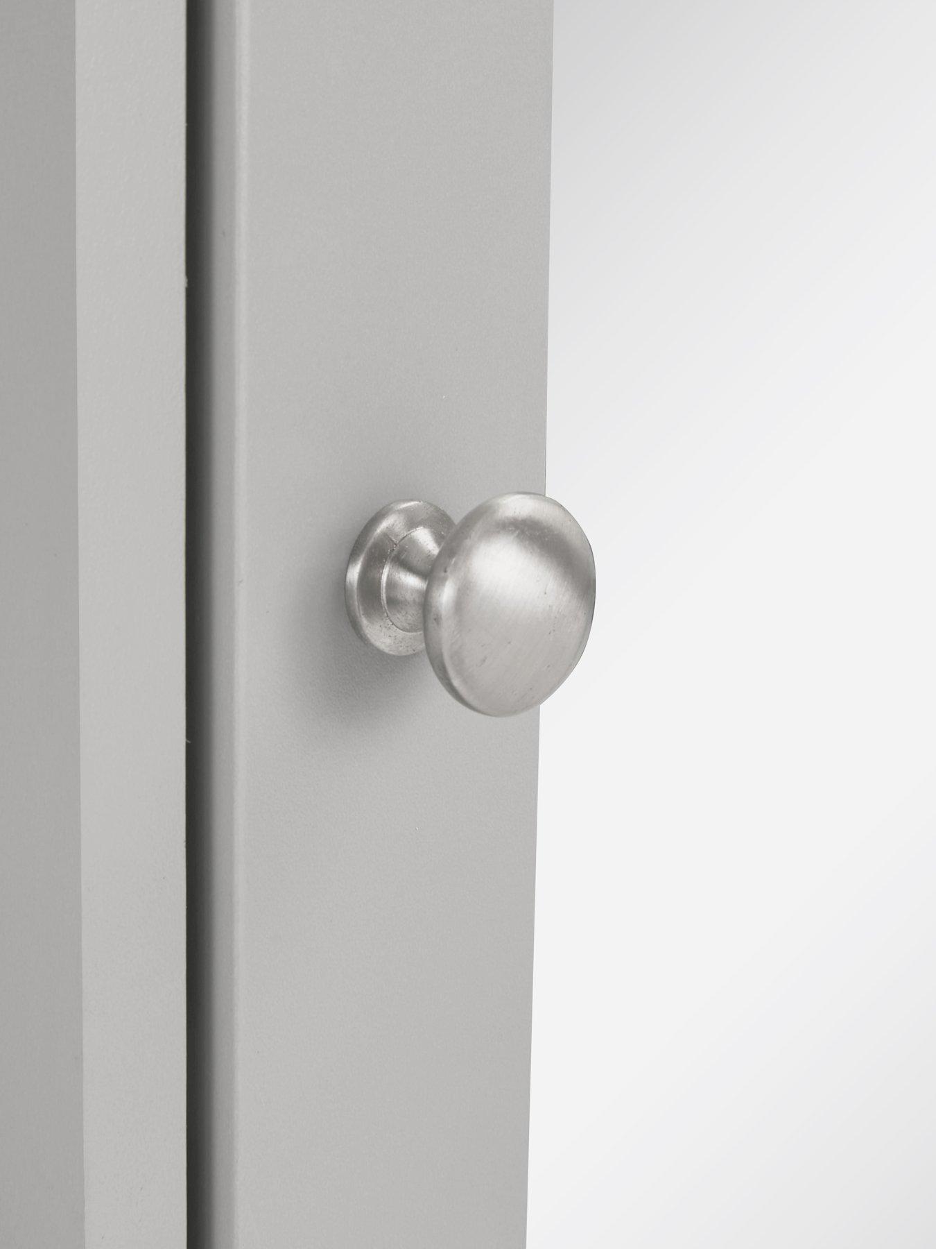 Image 6 of 7 of The Very Collection Avalon Mirrored Bathroom Wall&nbsp;Cabinet - Grey - FSC&reg; Certified