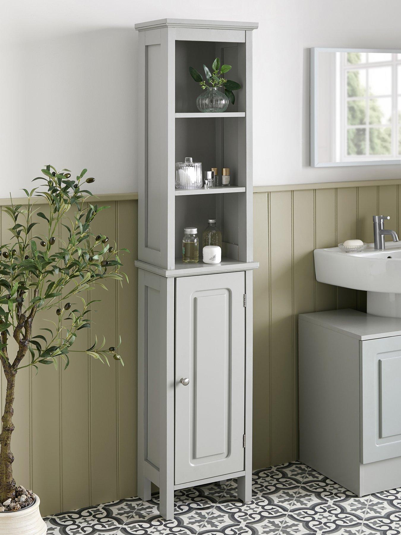 The Very Collection Avalon Tall Cabinet - Grey - FSC® Certified