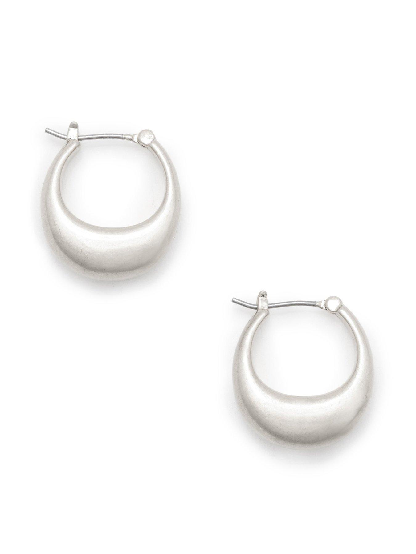 allsaints-metal-hoop-tube-earrings