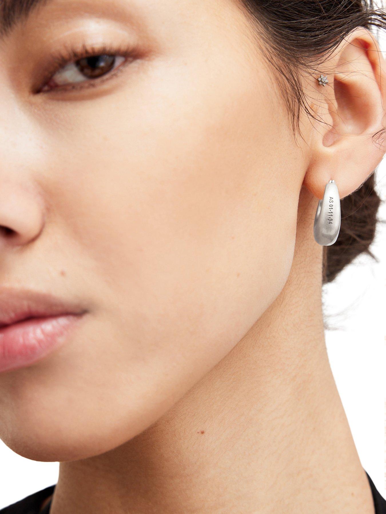 allsaints-metal-hoop-tube-earringsstillFront