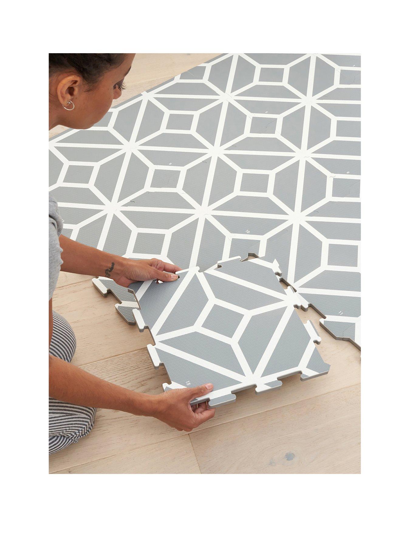 Image 3 of 7 of Tutti Bambini Puzzle Playmat - Tiles Grey
