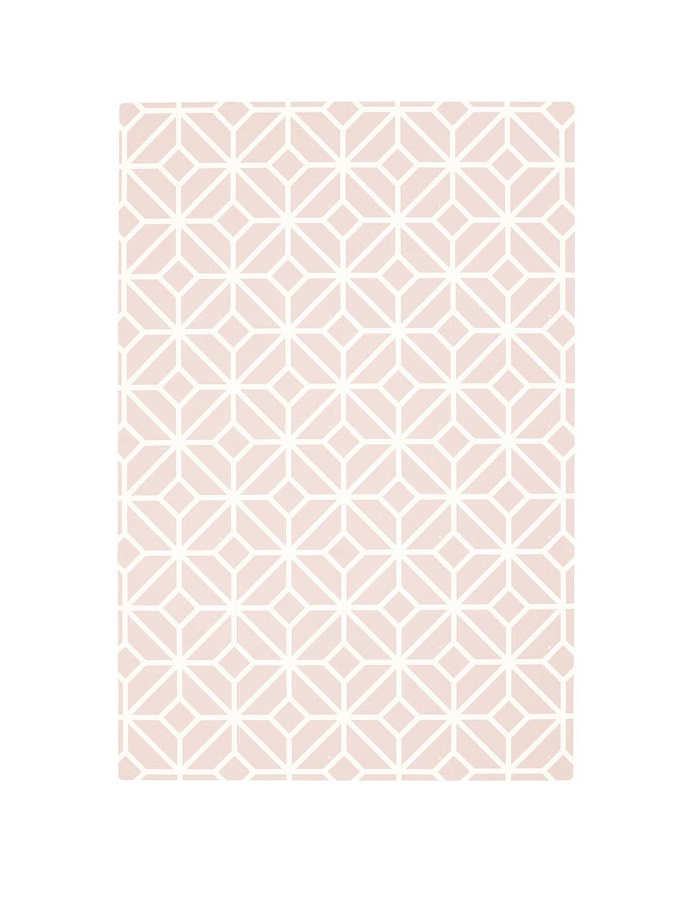 Image 2 of 2 of Tutti Bambini Puzzle Playmat - Tiles Blush Rose