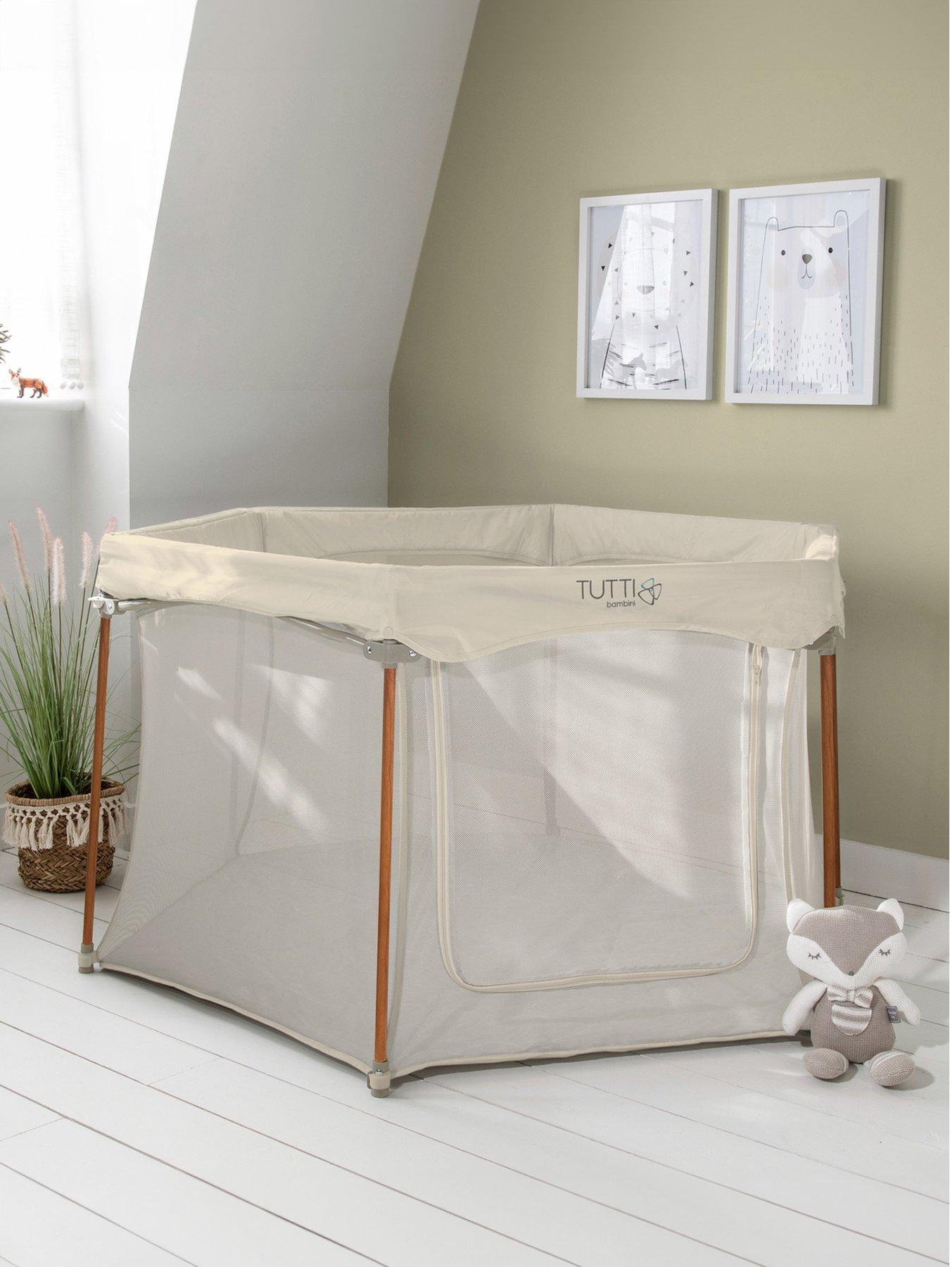 tutti-bambini-hexa-playpen-ecrufront