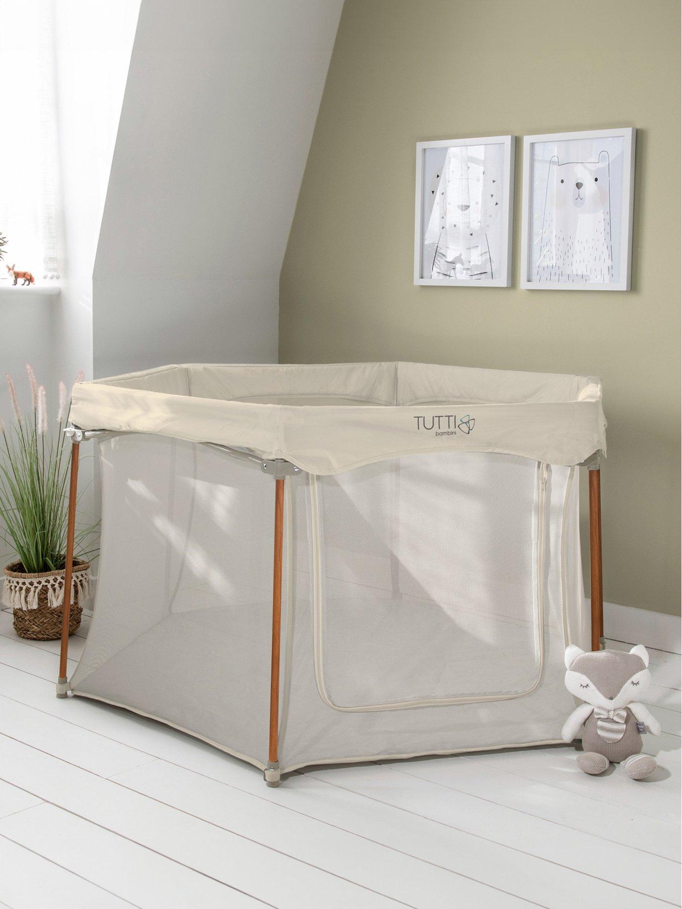 Tutti Bambini Hexa Playpen Ecru