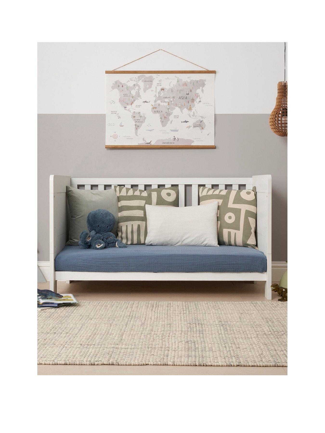Image 3 of 7 of Tutti Bambini Alba Cot Bed - Essentials White