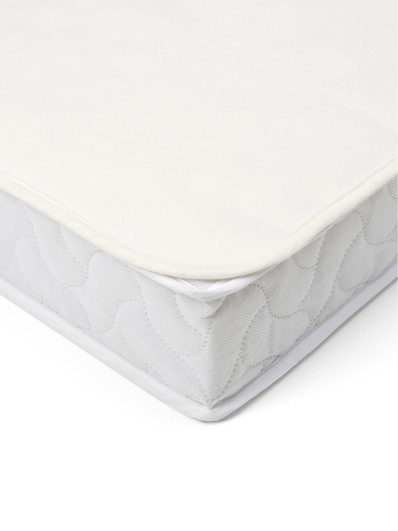 Image 1 of 3 of Tutti Bambini Cot/Cot Bed Waterproof Cotton Mattress Protector