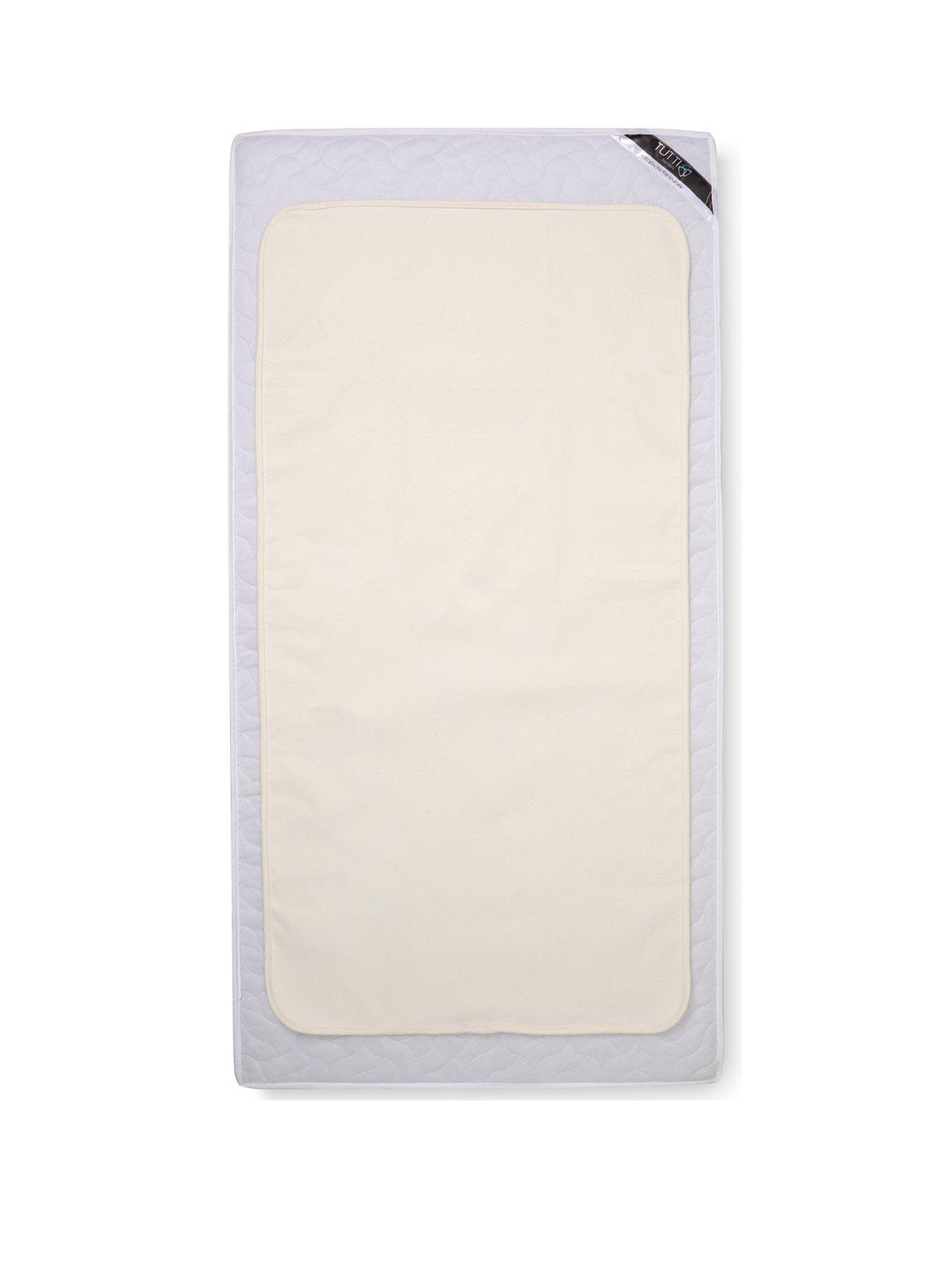 Image 2 of 3 of Tutti Bambini Cot/Cot Bed Waterproof Cotton Mattress Protector