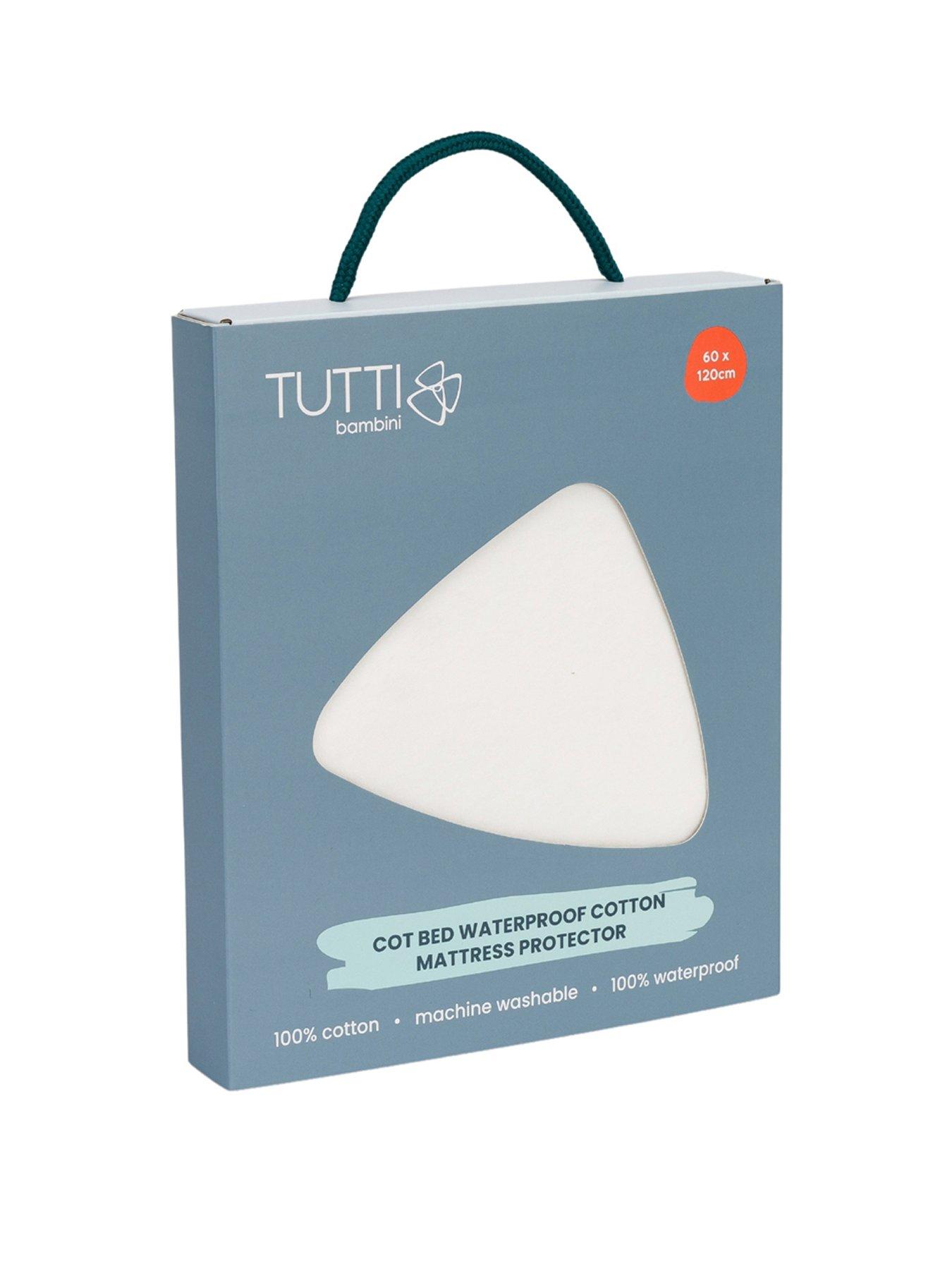 Image 3 of 3 of Tutti Bambini Cot/Cot Bed Waterproof Cotton Mattress Protector