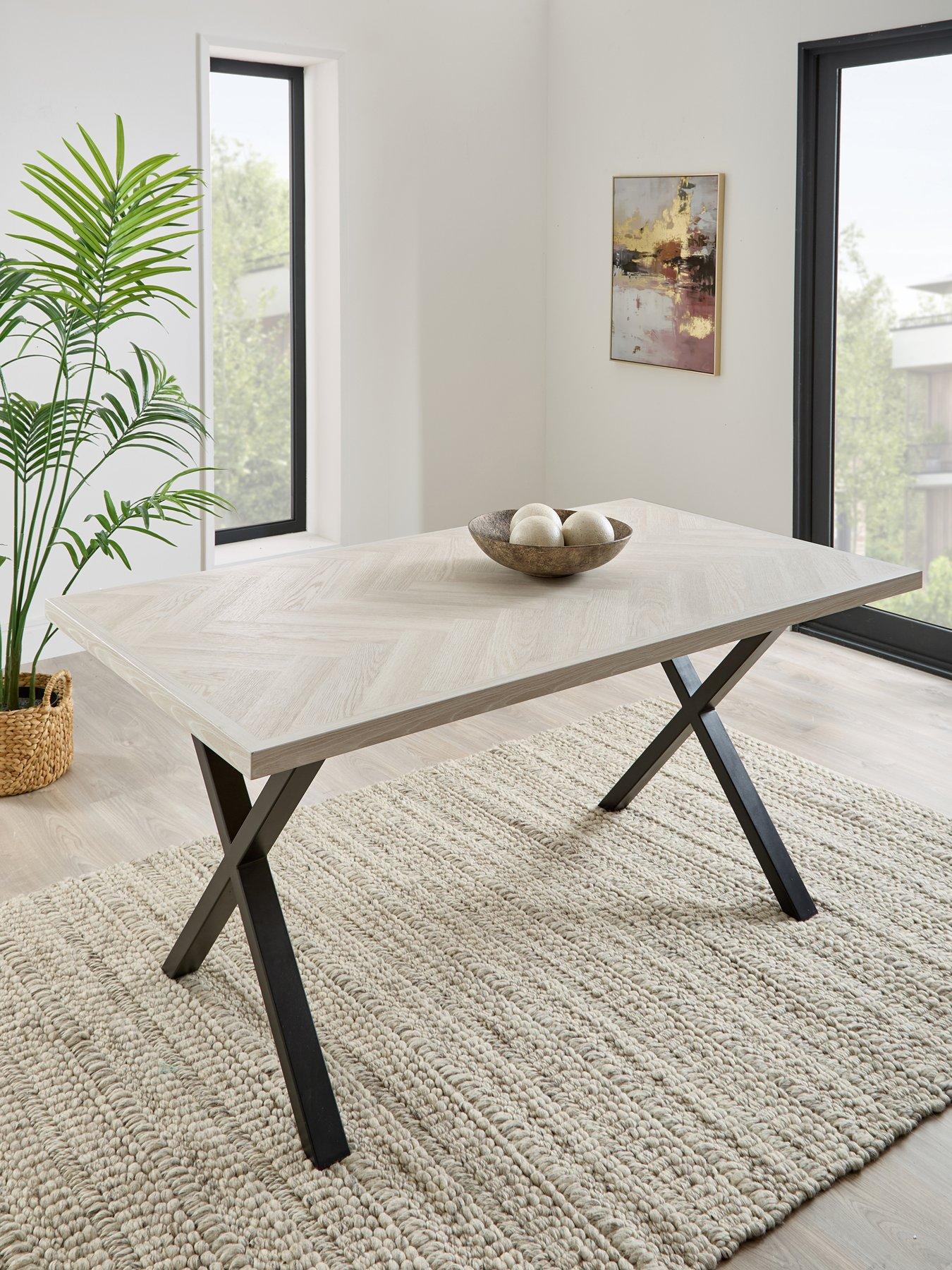 the-very-collection-kaia-chevron-160cm-dining-table-fscreg-certified