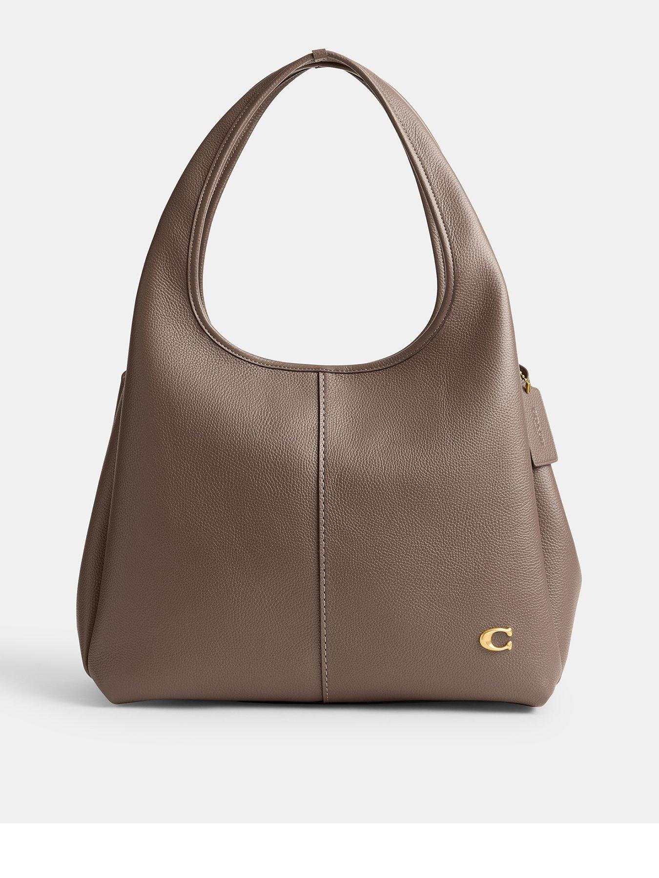 coach-polished-pebble-leather-lana-shoulder-bagfront