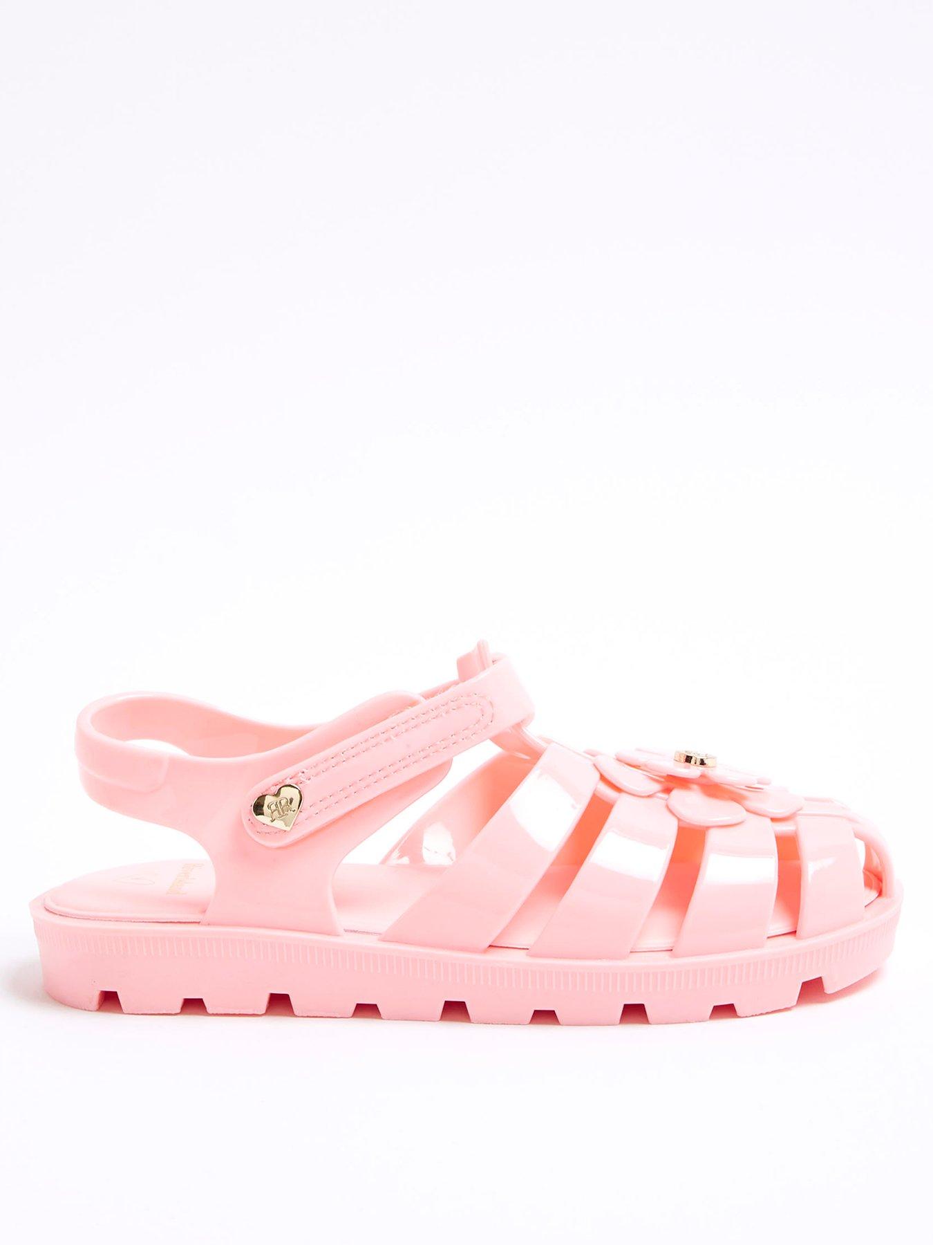 river-island-mini-mini-girls-floral-jelly-sandals-light-pink