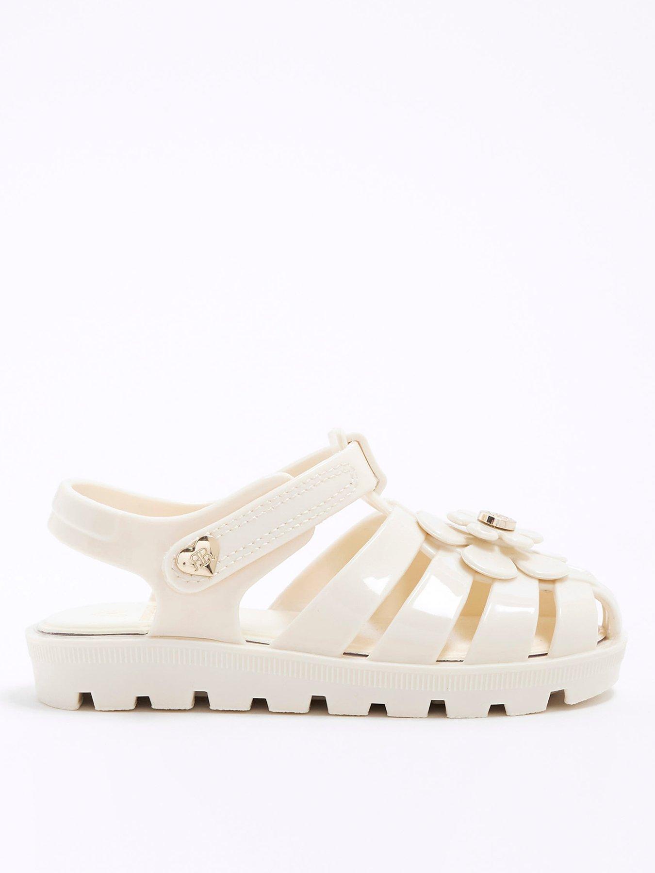 river-island-mini-mini-girls-floral-jelly-sandals-cream