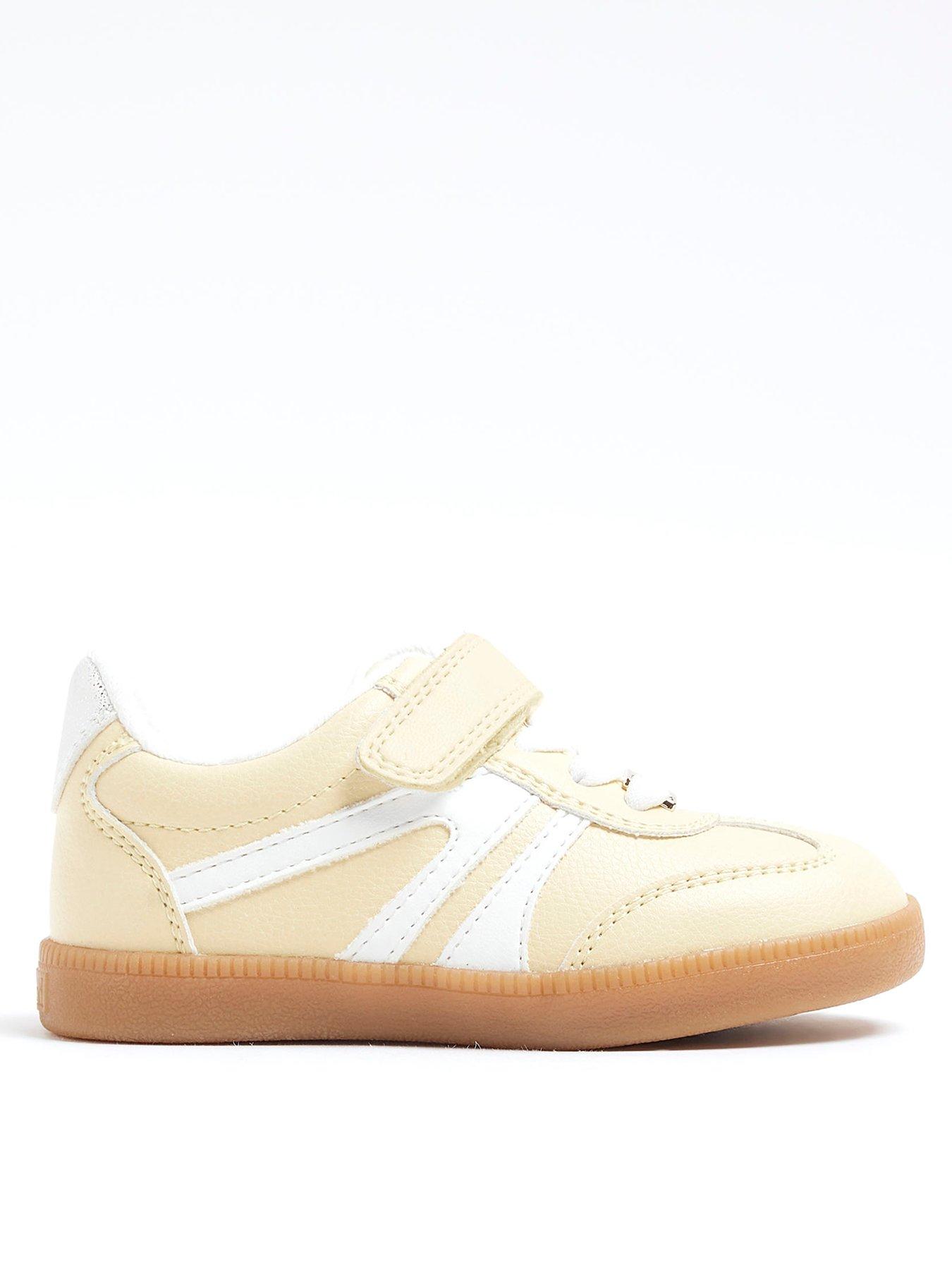 river-island-mini-mini-girls-suedette-velcro-trainers-lemon-yellow