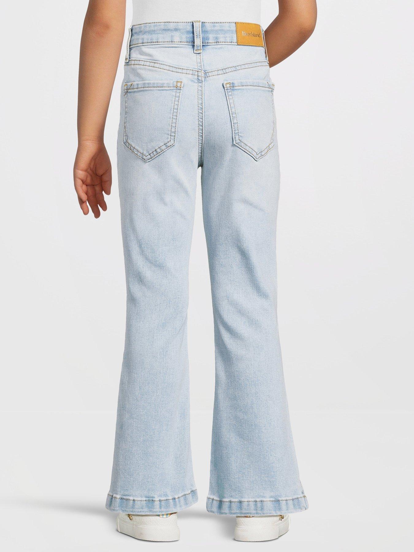 river-island-girls-denim-button-front-flared-jeans-light-bluestillFront