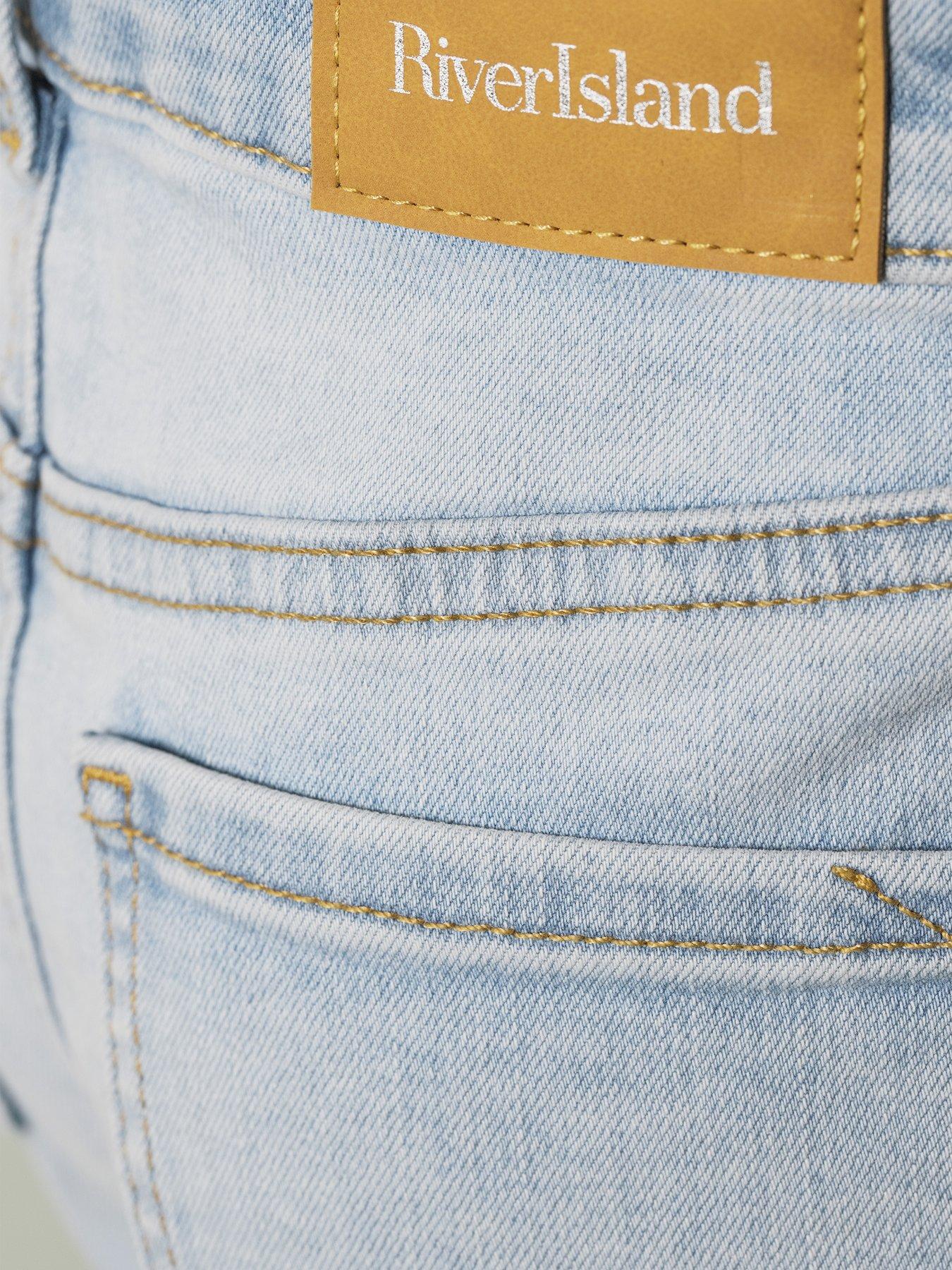 river-island-girls-denim-button-front-flared-jeans-light-bluedetail