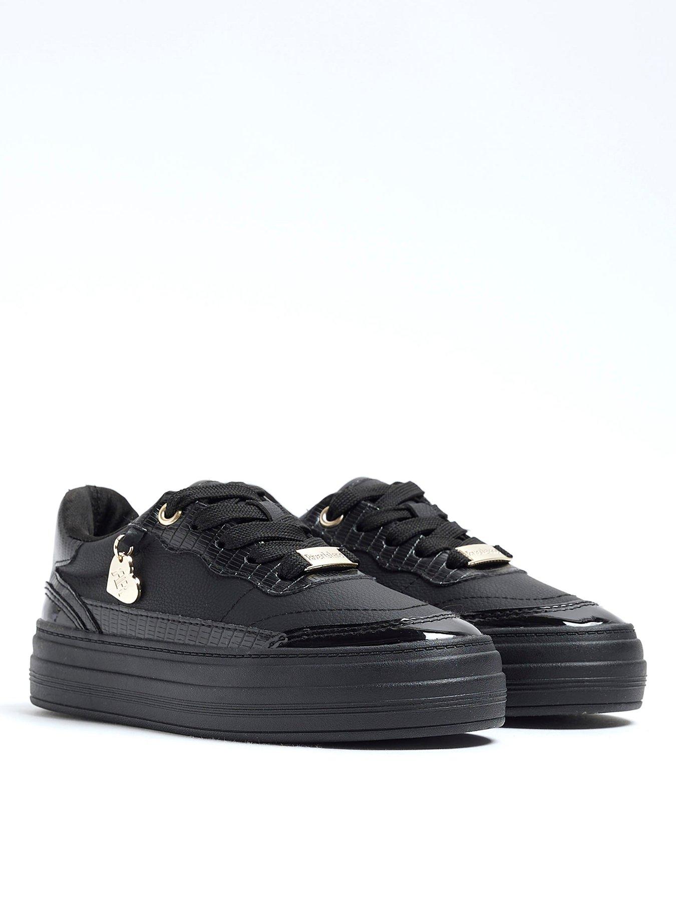 river-island-girls-faux-leather-trainers-blackstillFront