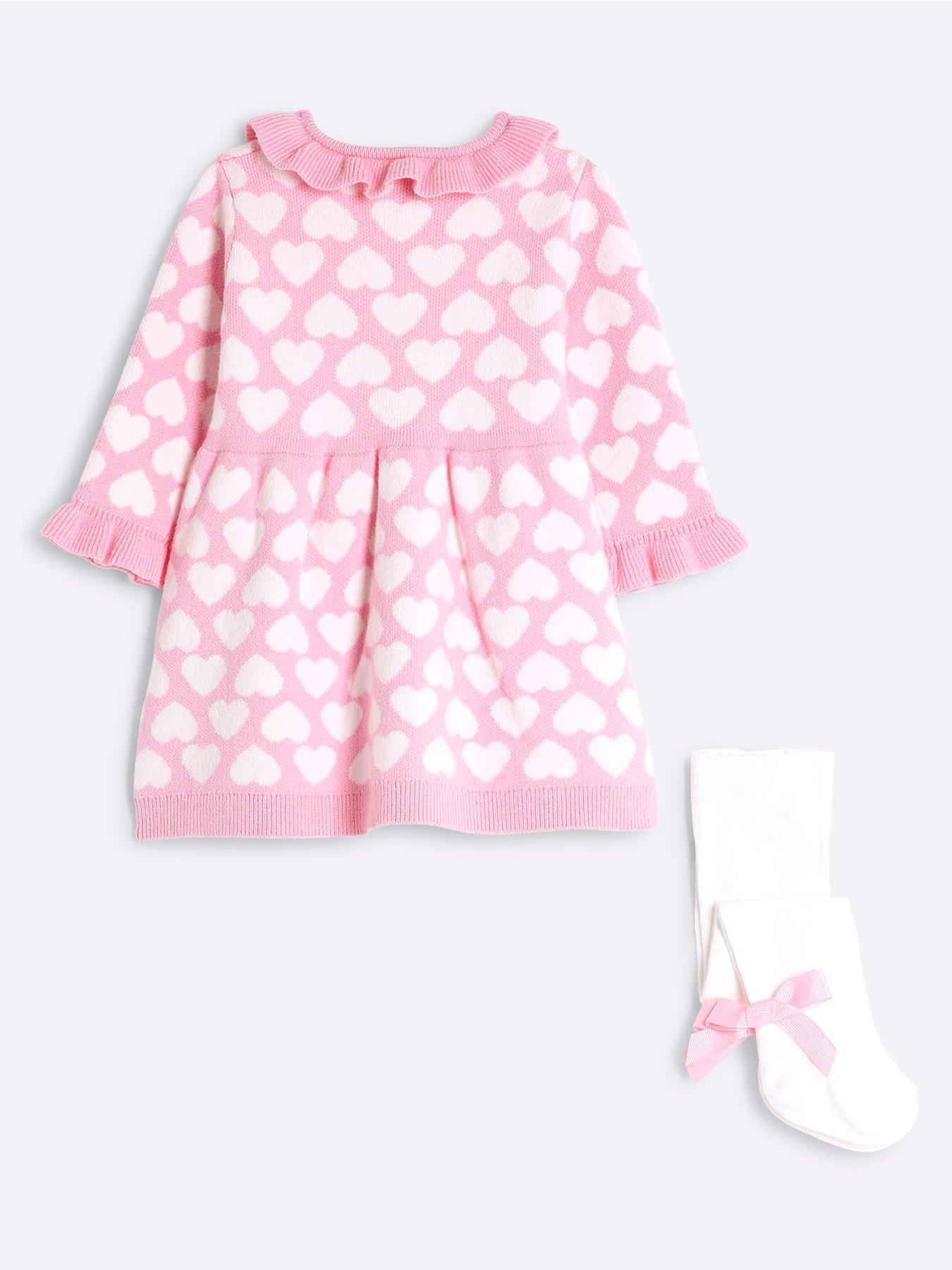 river-island-baby-baby-girls-heart-knit-dress-set-pinkback