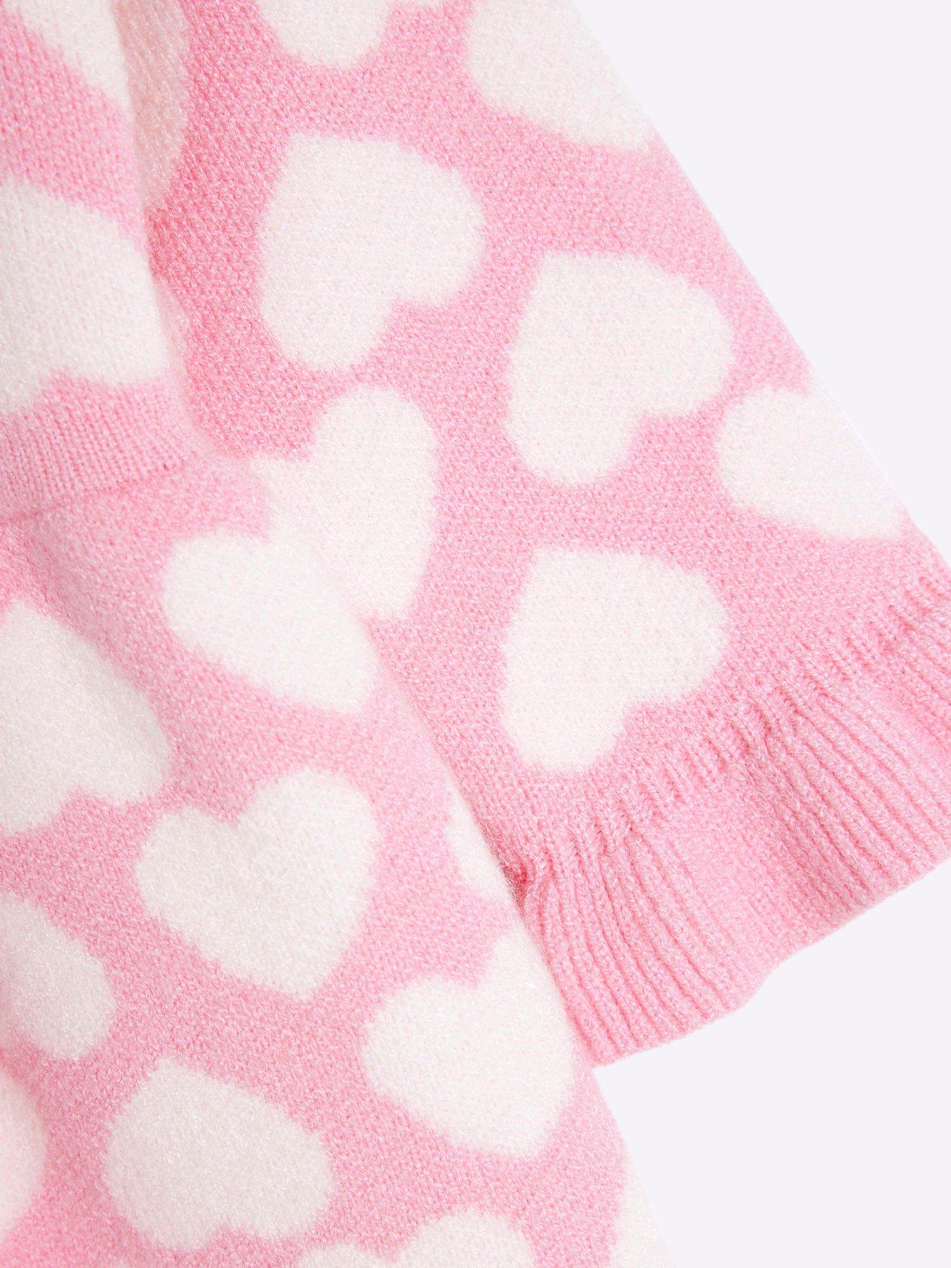 river-island-baby-baby-girls-heart-knit-dress-set-pinkdetail