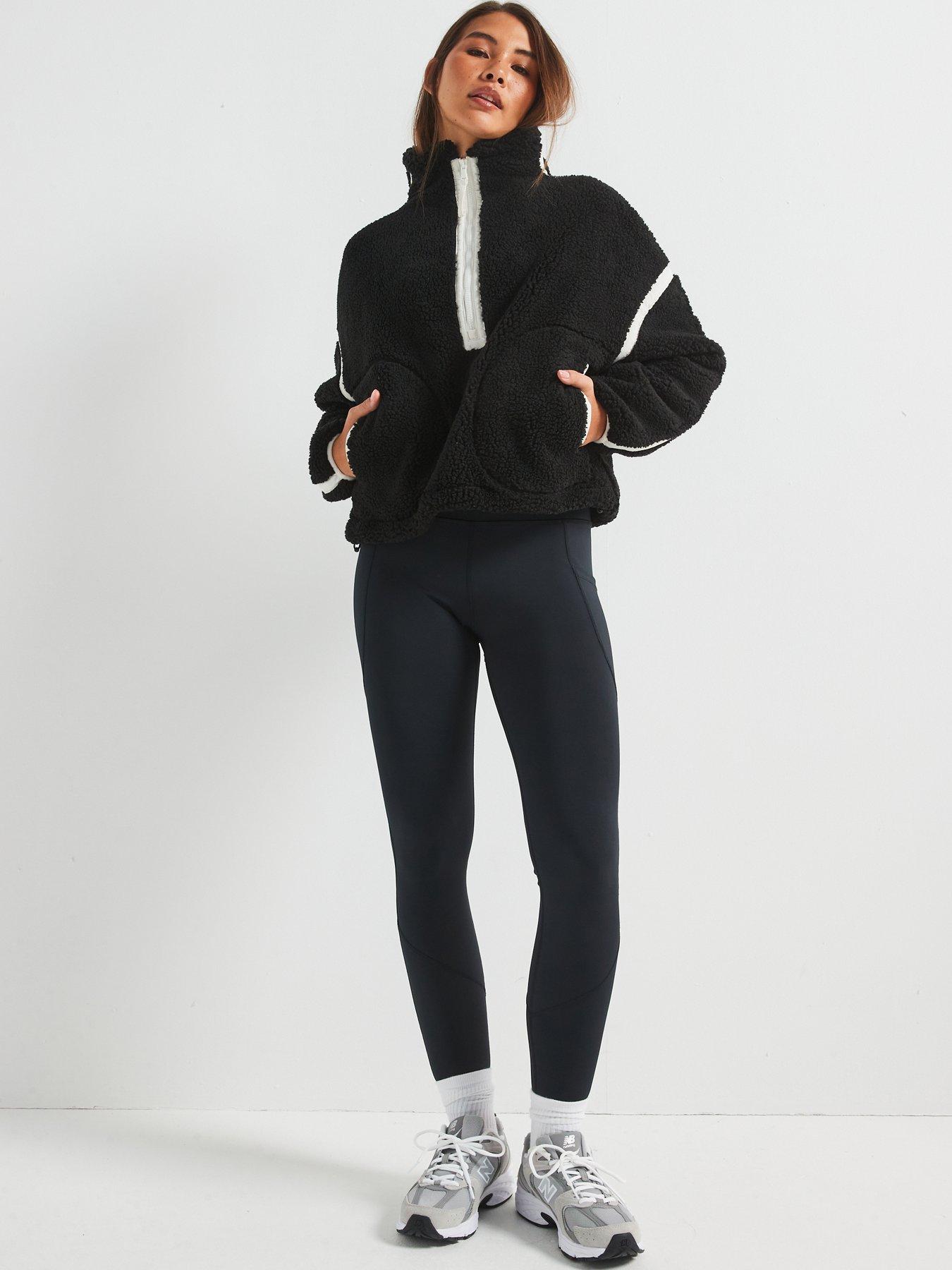 gym-coffee-womens-training-industry-half-zip-fleece-blackback