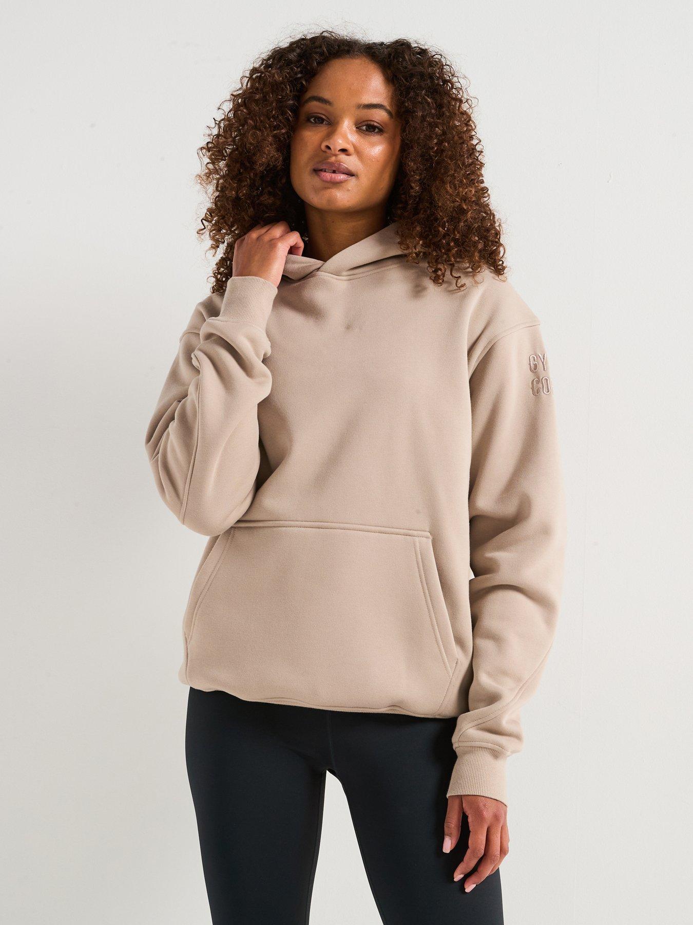 gym-coffee-womens-training-sierra-pullover-hoodie-beige