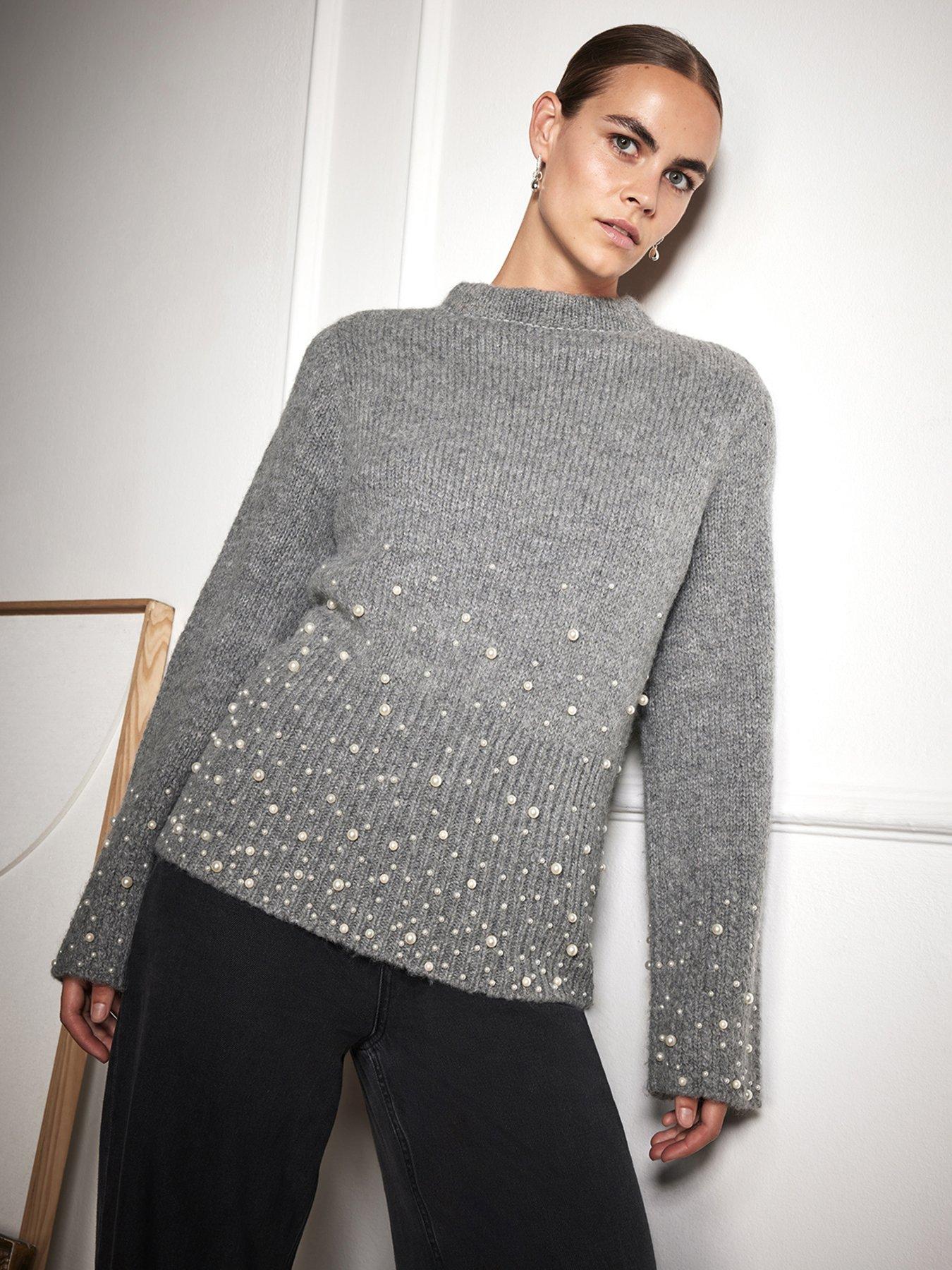 mint-velvet-pearl-embellished-jumper-grey