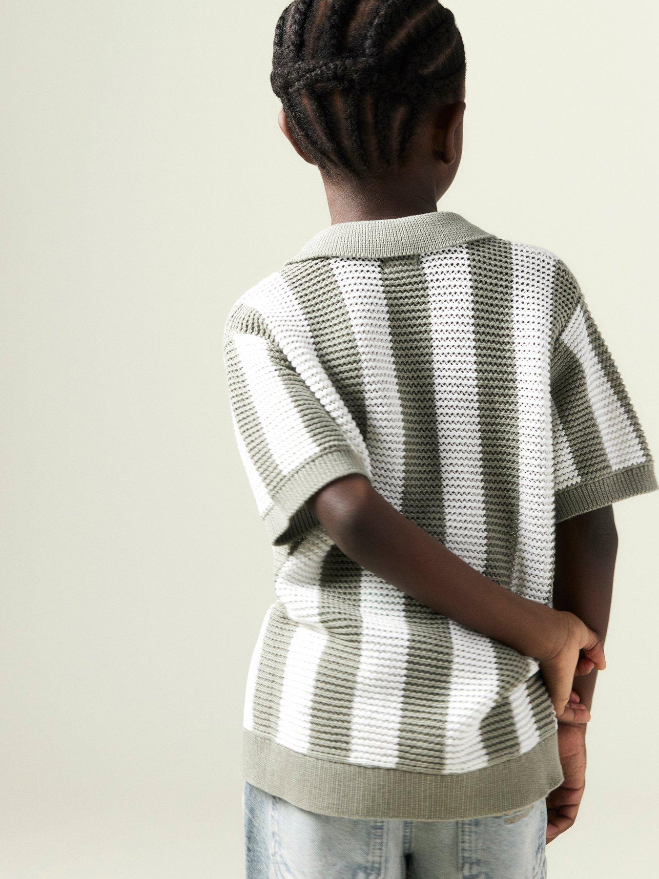 river-island-boys-stripe-summer-shirt-khakicreamoutfit