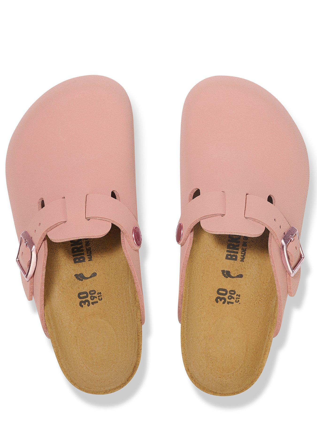 birkenstock-boston-suede-clog-pink-clayoutfit