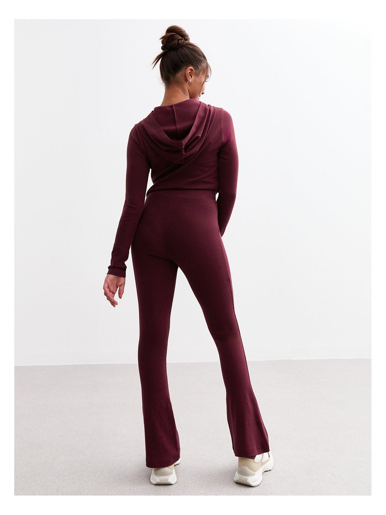 new-look-915-girls-burgundy-flared-leggingsback