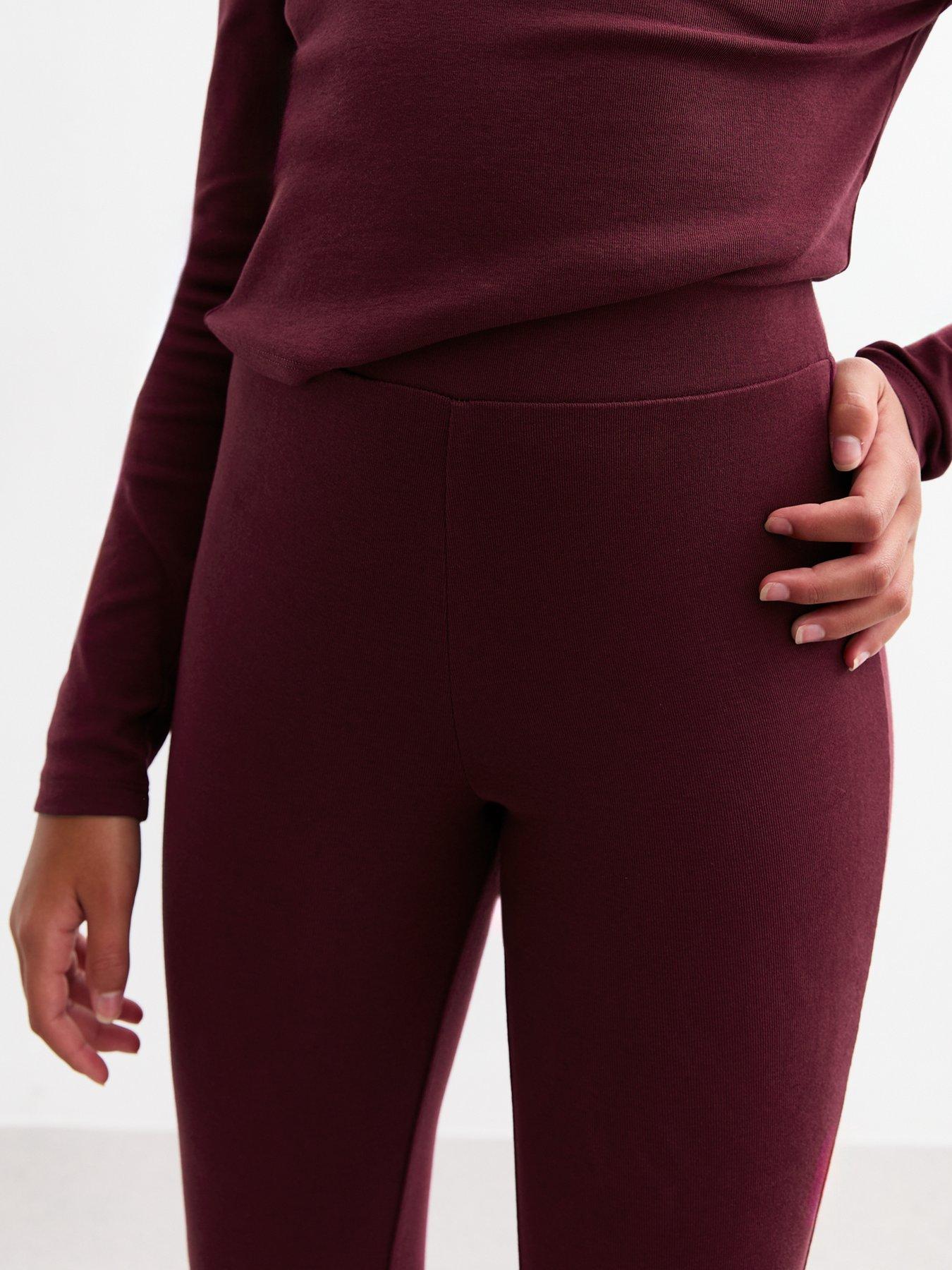 new-look-915-girls-burgundy-flared-leggingsoutfit