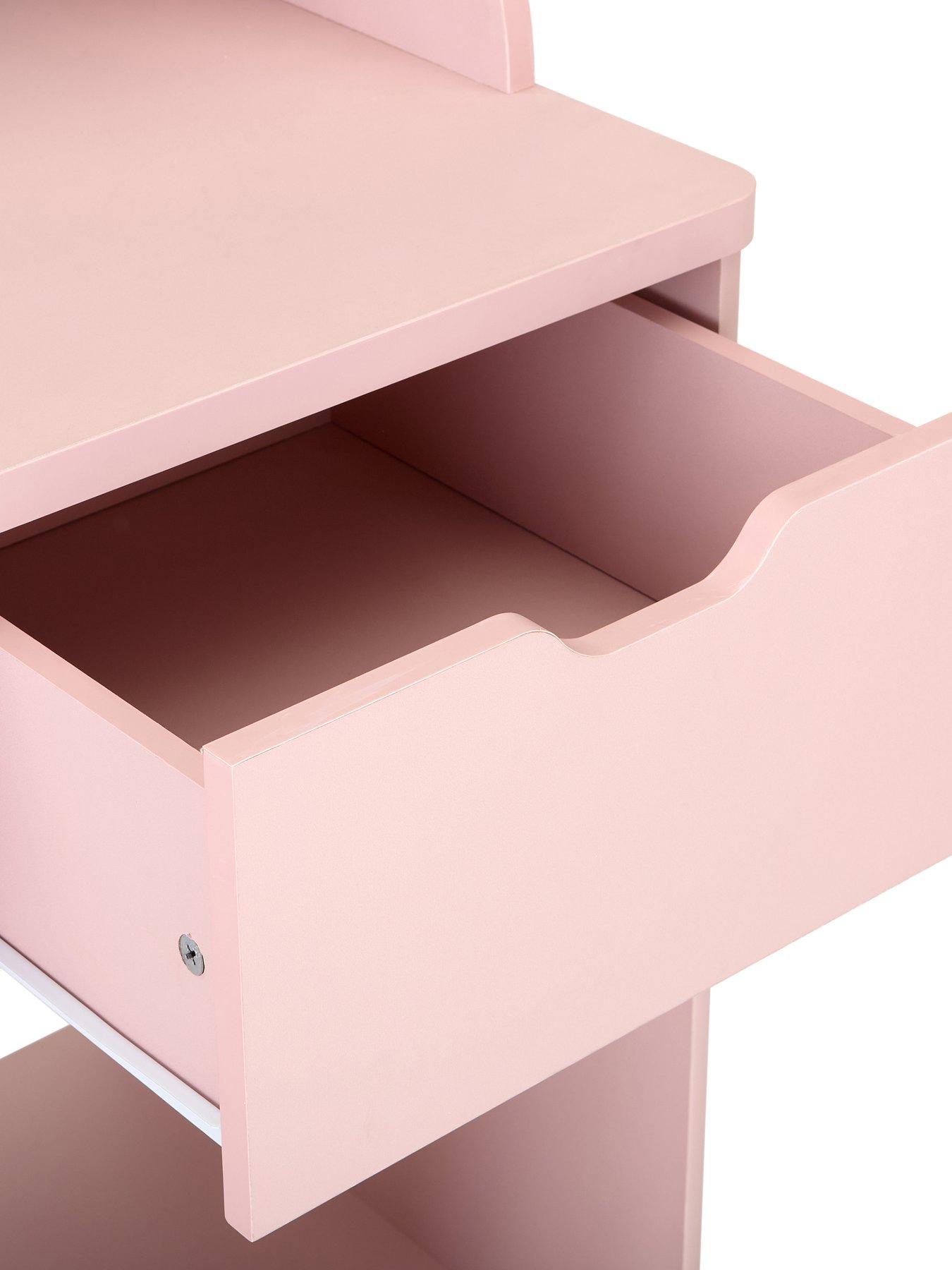 Image 4 of 5 of The Very Collection Aspen Gaming Desk - Pink