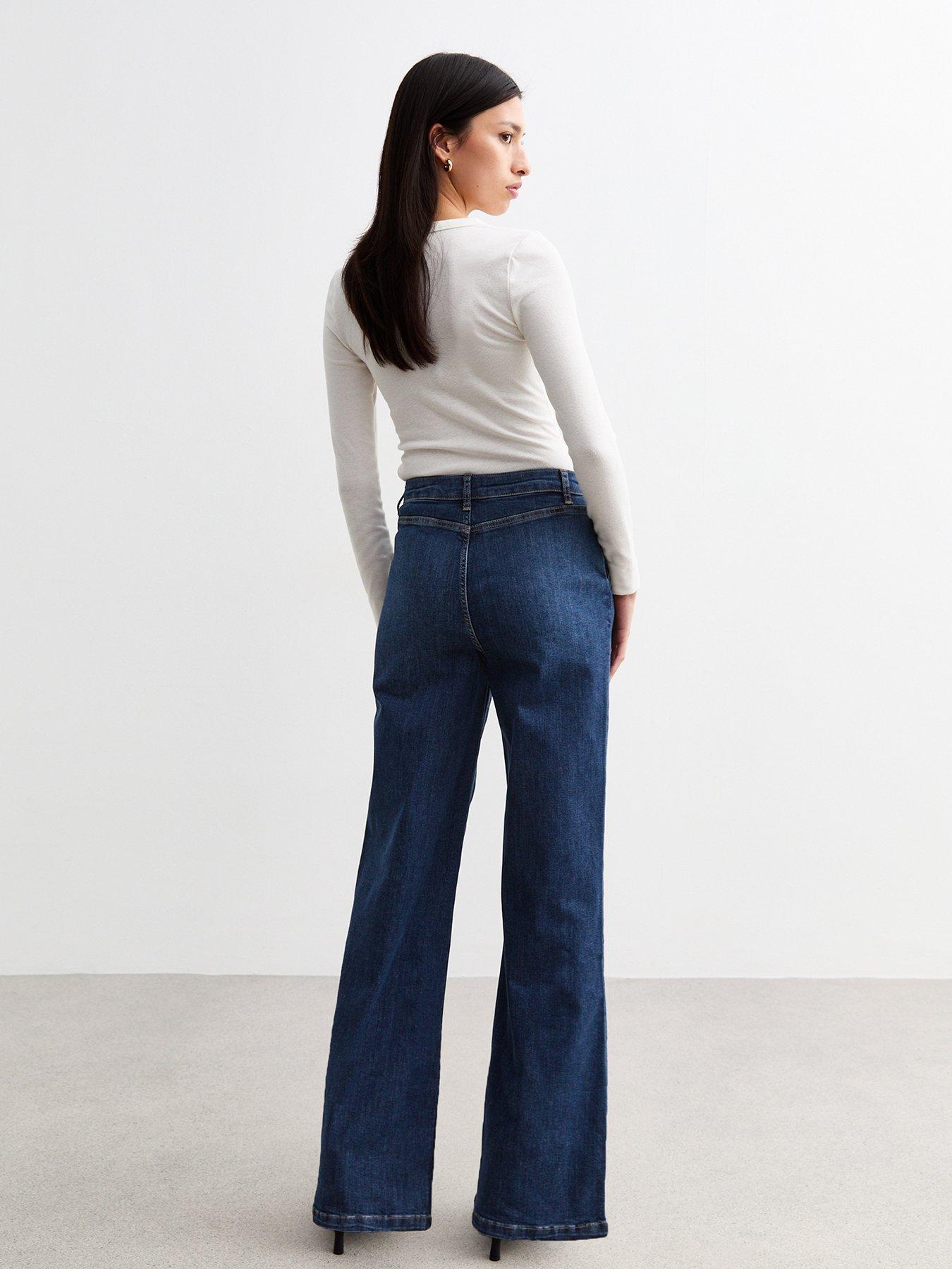 new-look-wide-leg-front-seam-jeans-bluestillFront