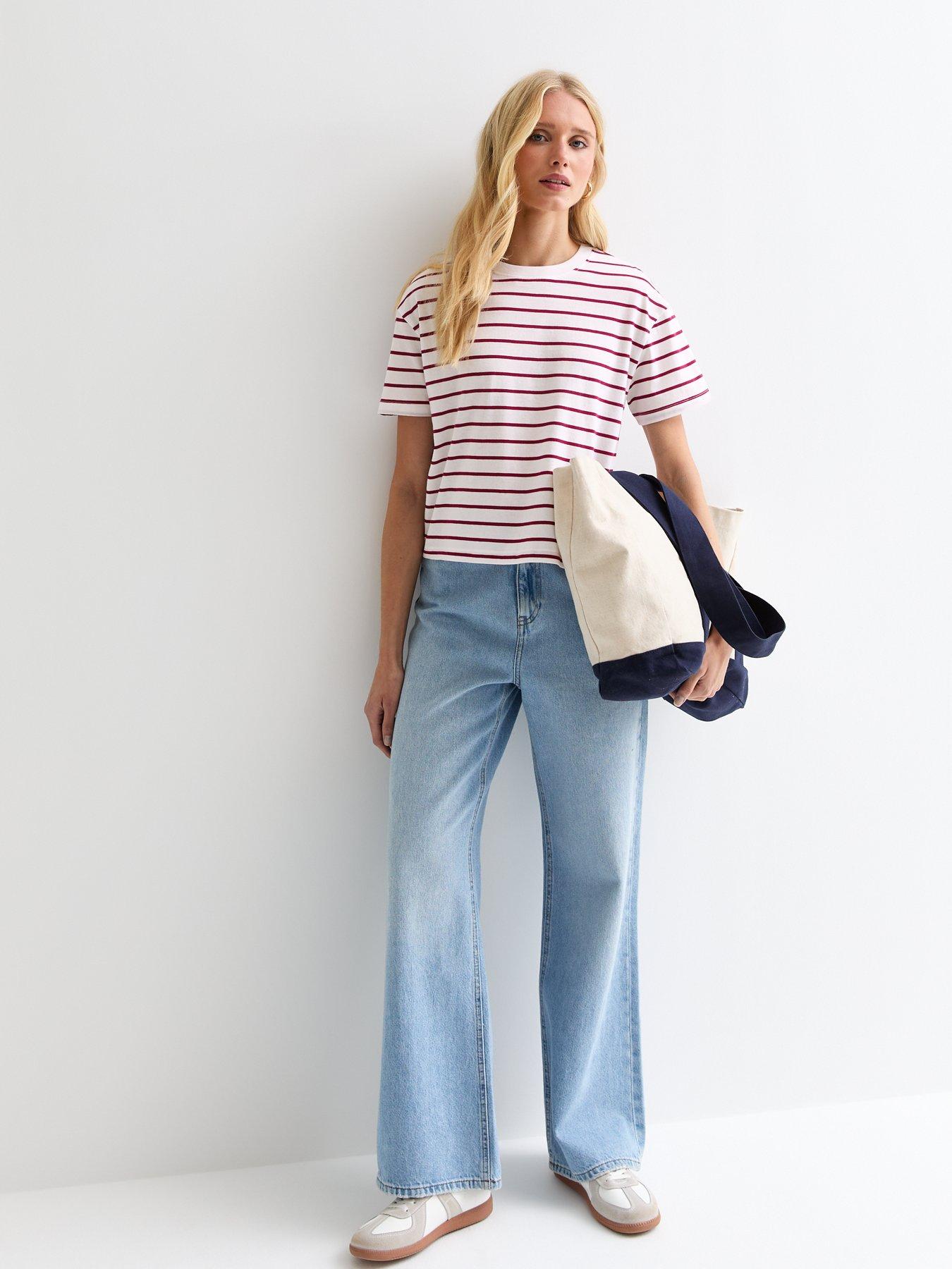 new-look-red-stripe-boxy-cotton-t-shirtback