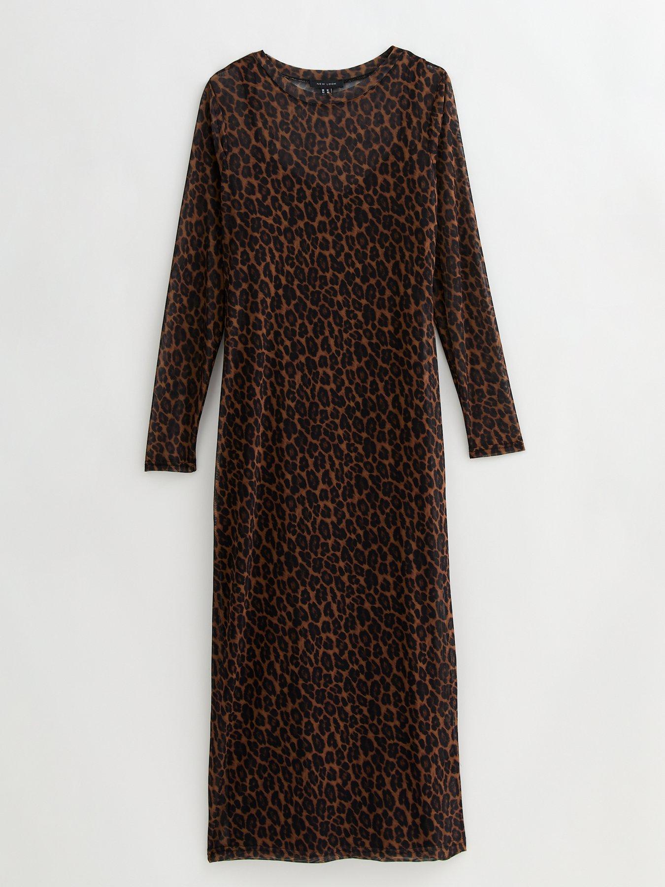 new-look-brown-leopard-long-sleeve-midi-dress-printdetail