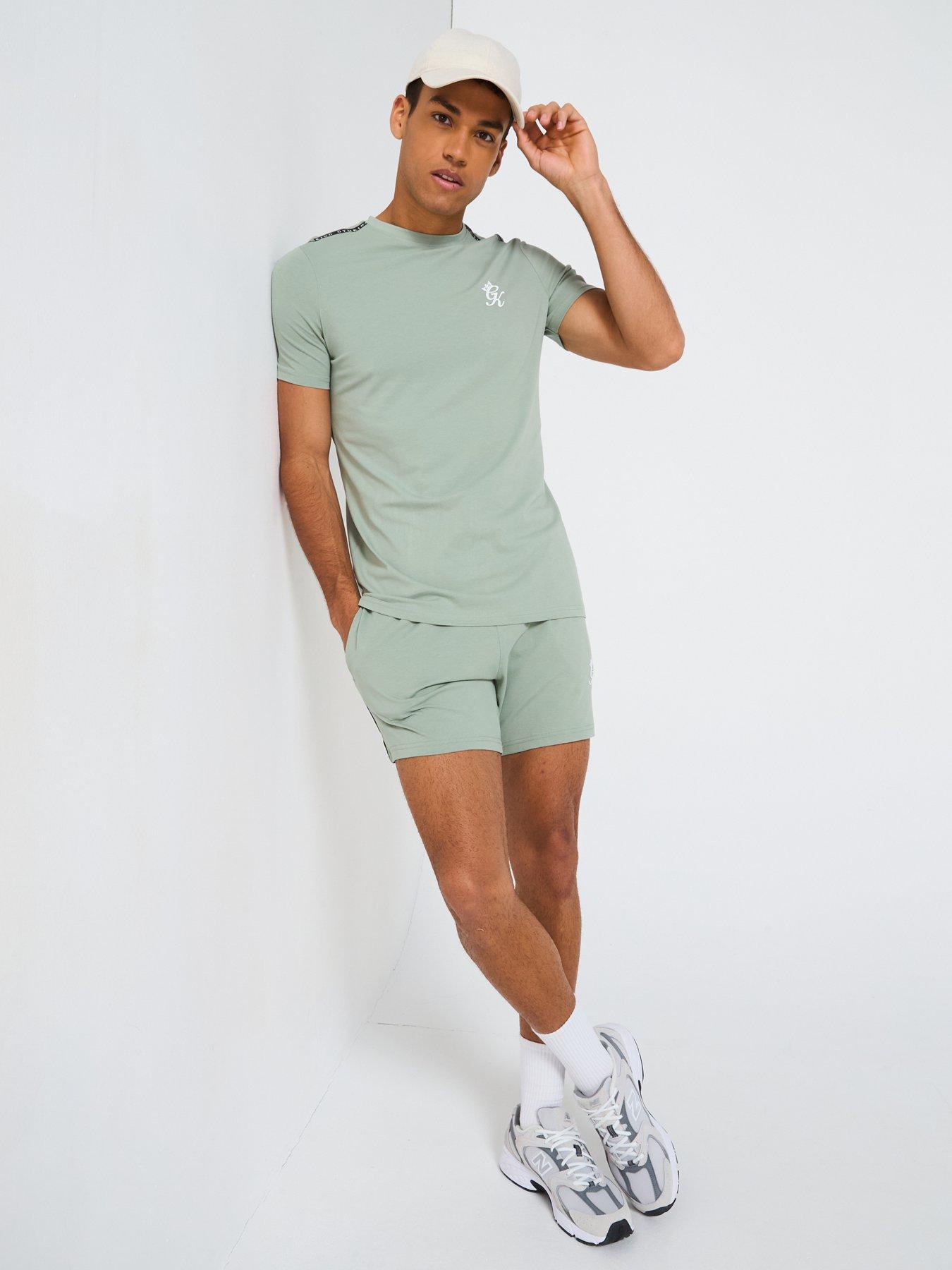 gym-king-mens-tape-shorts-greenback