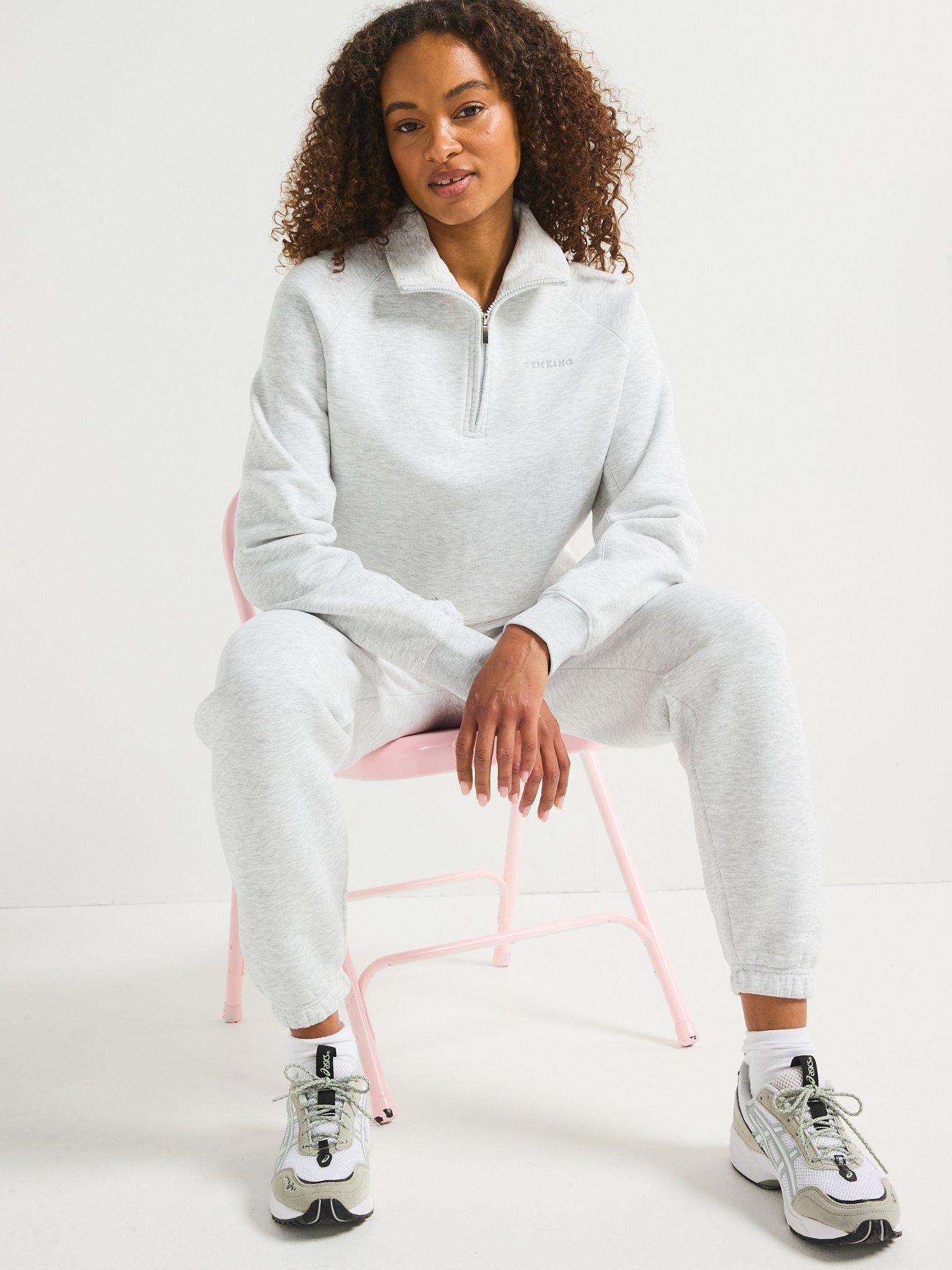 Image 4 of 5 of Gym King Womens 365 Boyfriend Jogger - Grey