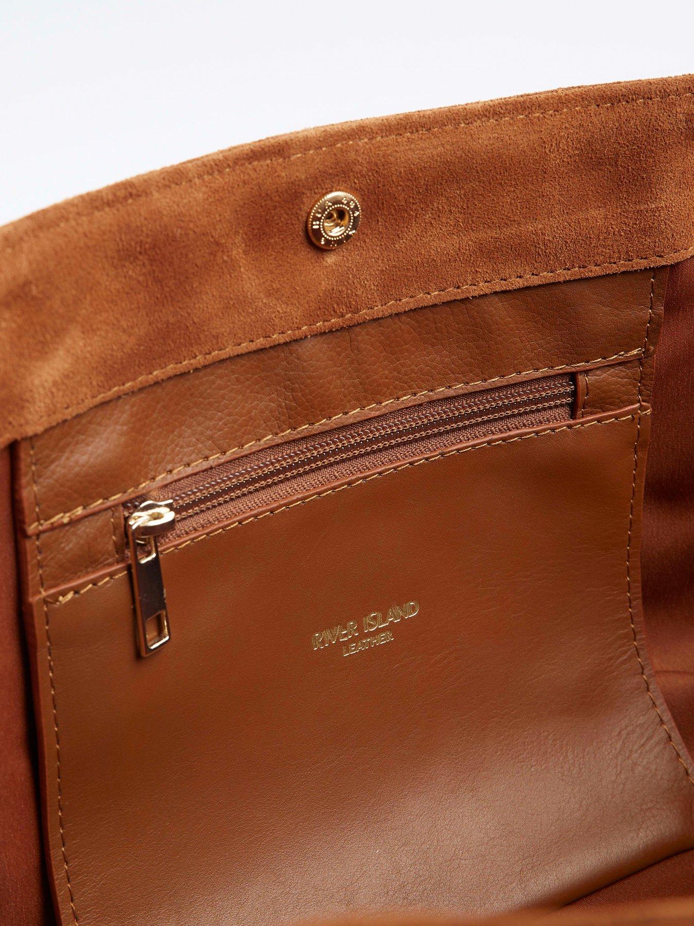 river-island-suede-western-tote-browndetail