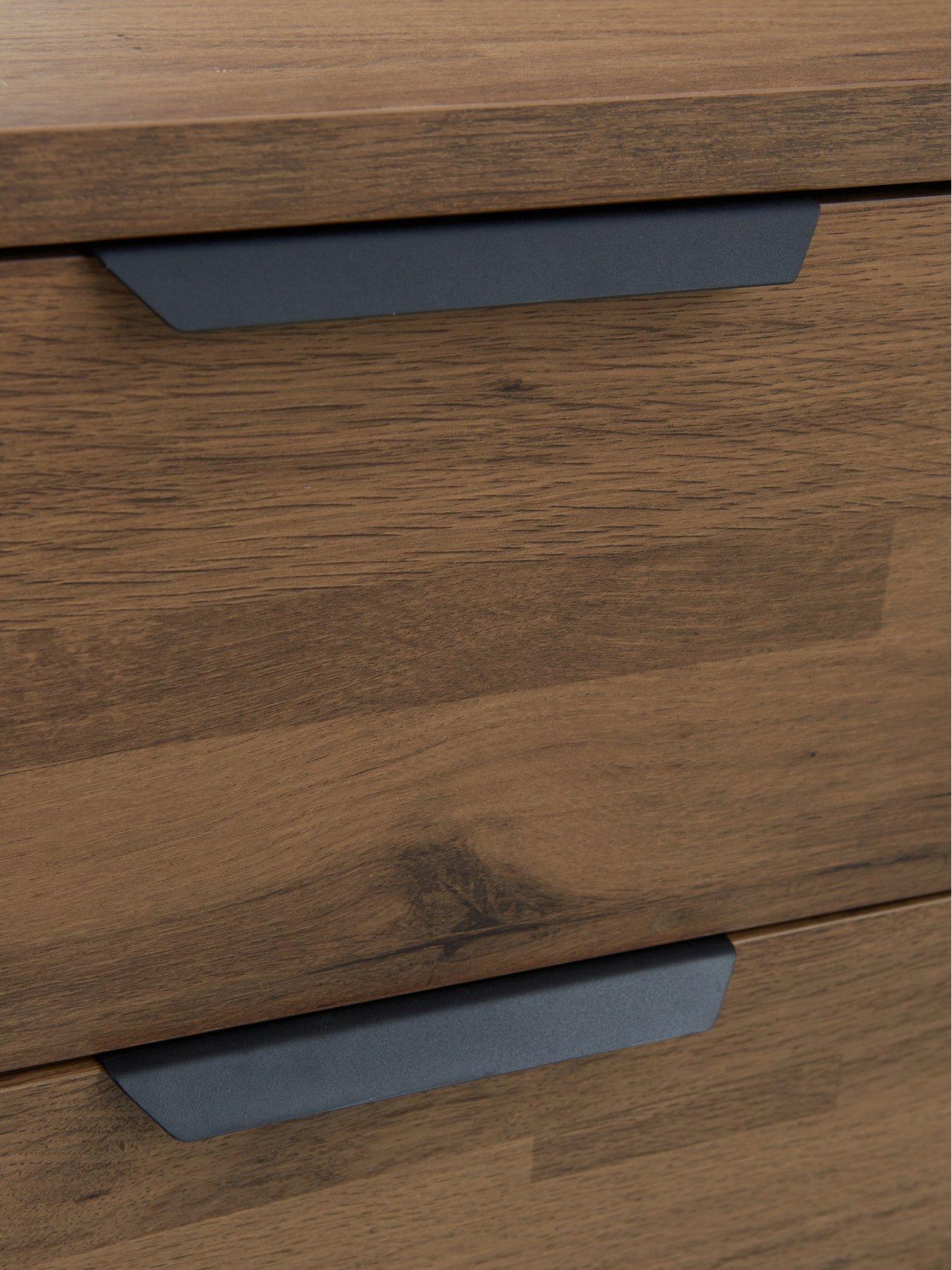 Image 5 of 7 of The Very Collection Harlem 2&nbsp;+ 3&nbsp;Drawer Chest - Mid Oak -&nbsp;FSC&reg; Certified