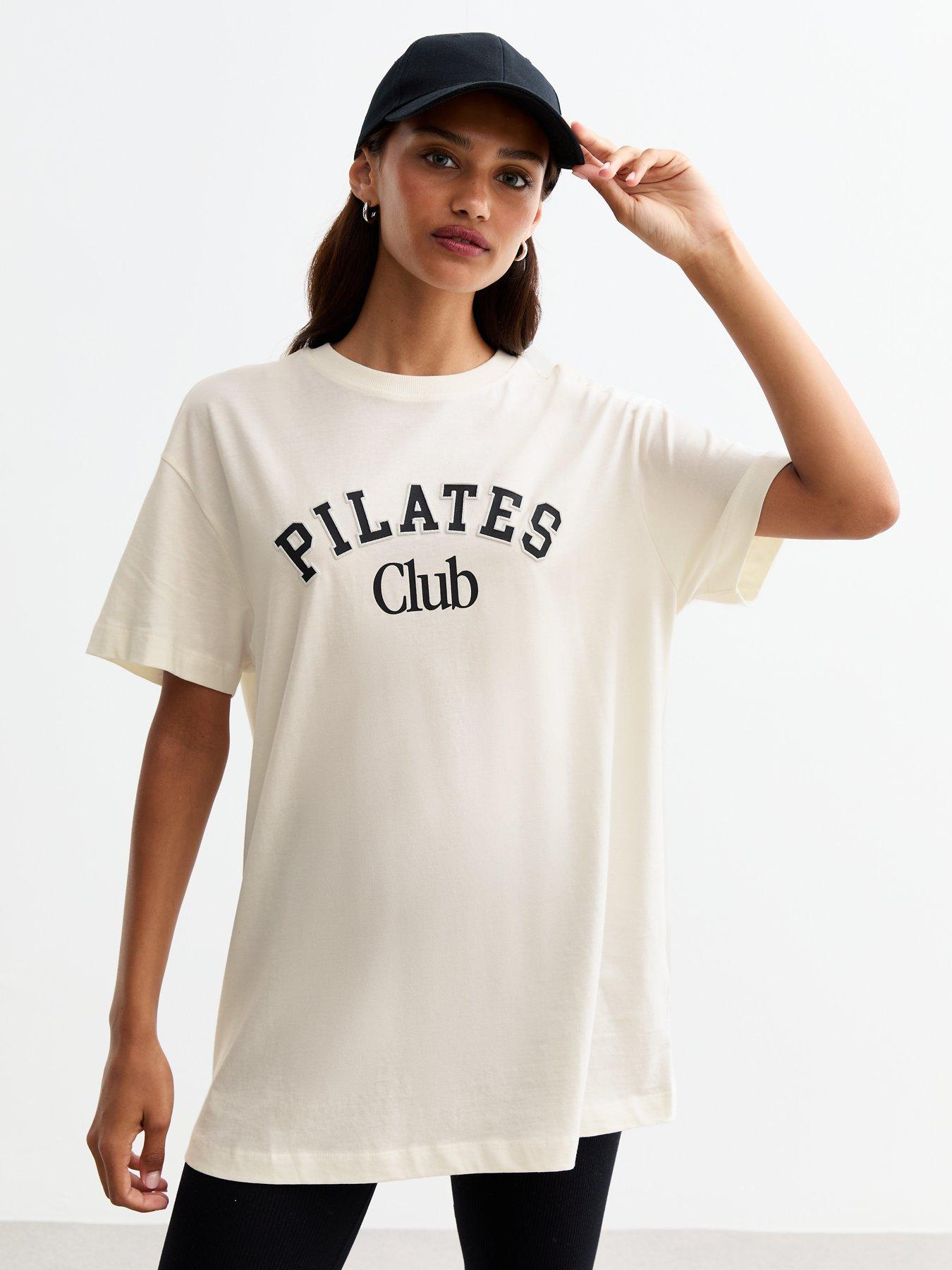 new-look-off-white-cotton-pilates-club-oversized-t-shirt