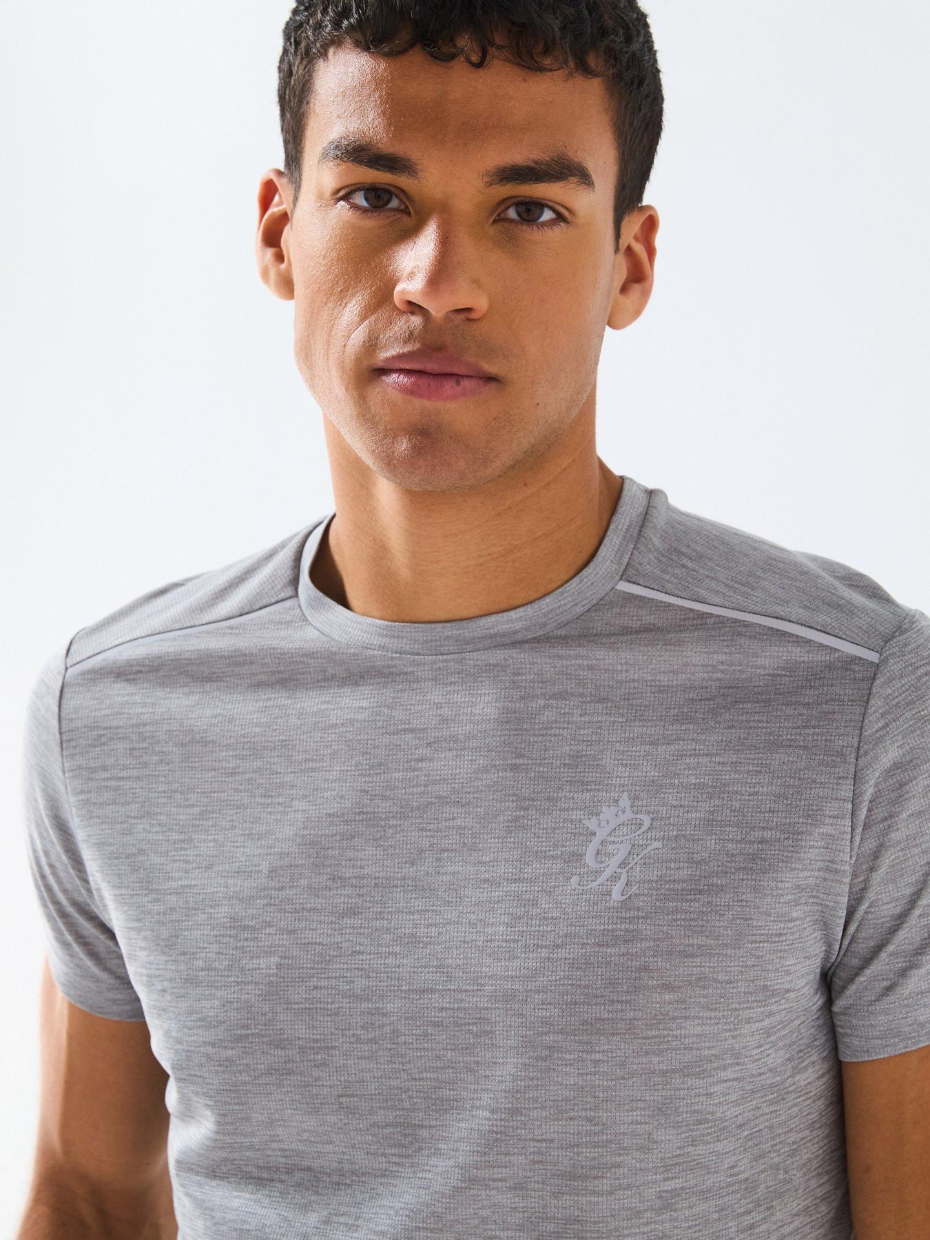 Image 4 of 5 of Gym King Men's Element Tee - Grey